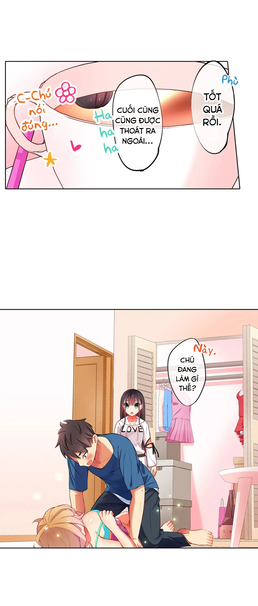 HentaiVN.net - Ảnh 14 - Chơi cháu gái tại bữa tiệc đồ ngủ! - Chap 21