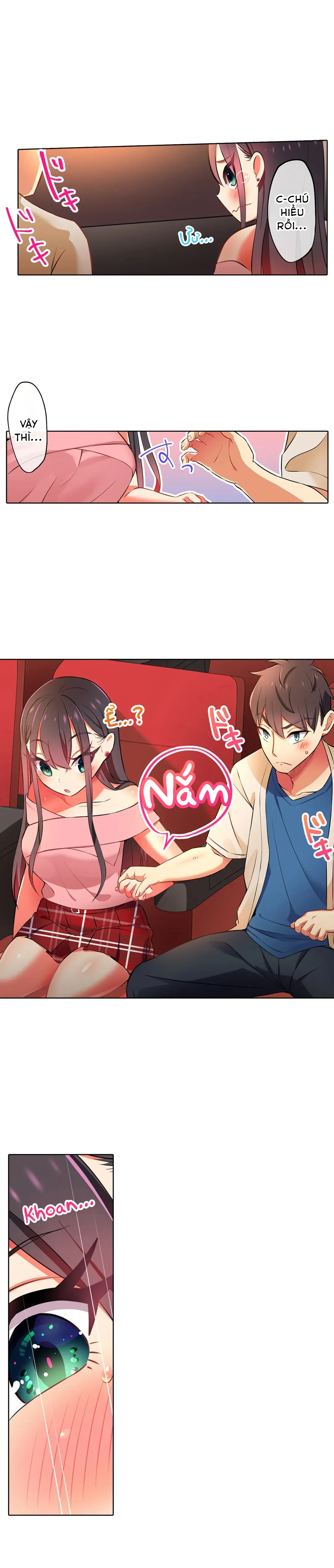 HentaiVN.net - Ảnh 13 - Chơi cháu gái tại bữa tiệc đồ ngủ! - Chap 23: Đi xem phimmm