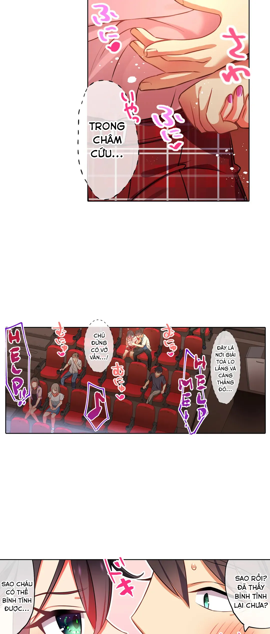 HentaiVN.net - Ảnh 18 - Chơi cháu gái tại bữa tiệc đồ ngủ! - Chap 23: Đi xem phimmm