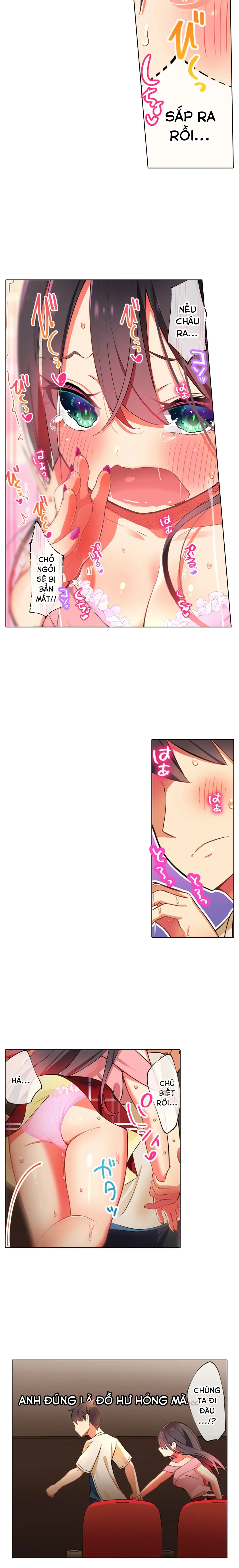 HentaiVN.net - Ảnh 24 - Chơi cháu gái tại bữa tiệc đồ ngủ! - Chap 23: Đi xem phimmm