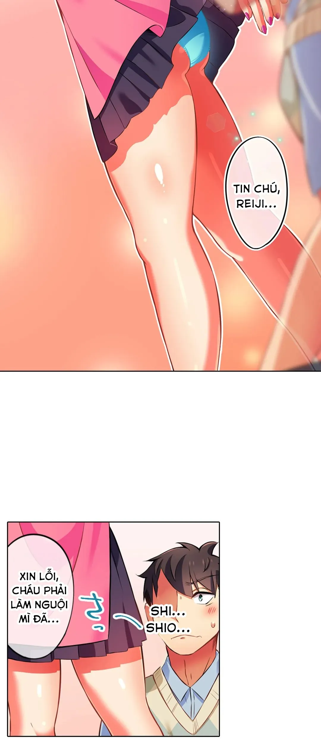 HentaiVN.net - Ảnh 21 - Chơi cháu gái tại bữa tiệc đồ ngủ! - Chap 25: Tha thu