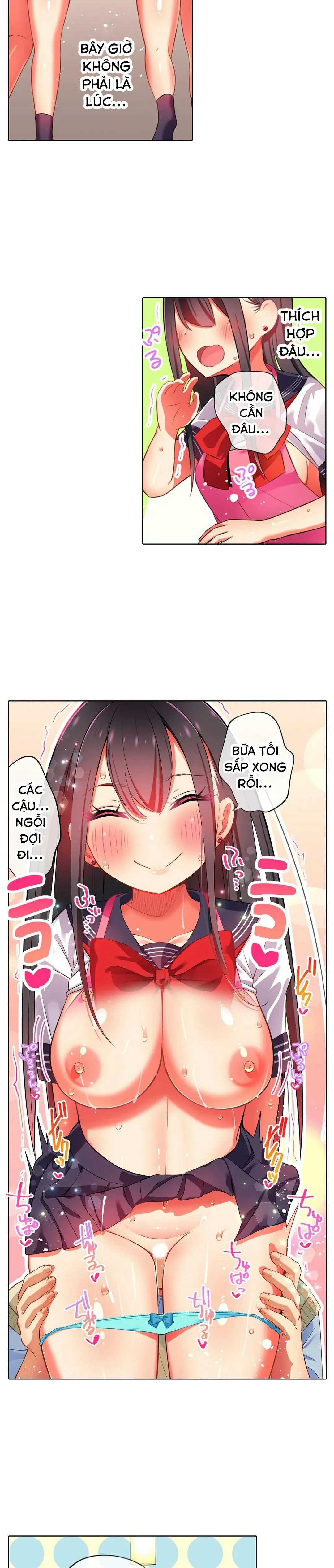 HentaiVN.net - Ảnh 12 - Chơi cháu gái tại bữa tiệc đồ ngủ! - Chap 26: Chơi cháu gái trong... bếp