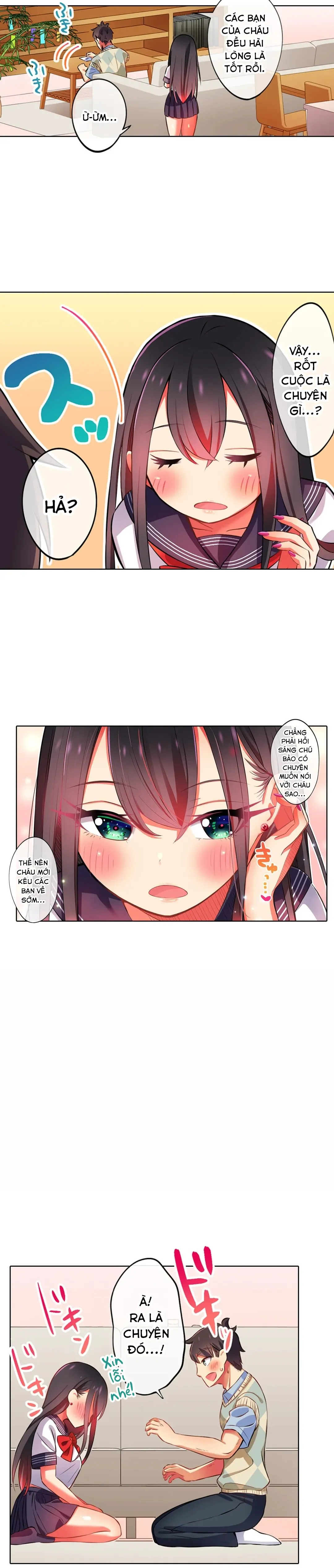 HentaiVN.net - Ảnh 12 - Chơi cháu gái tại bữa tiệc đồ ngủ! - Chap 27: Điều ước đêm Thất tịch
