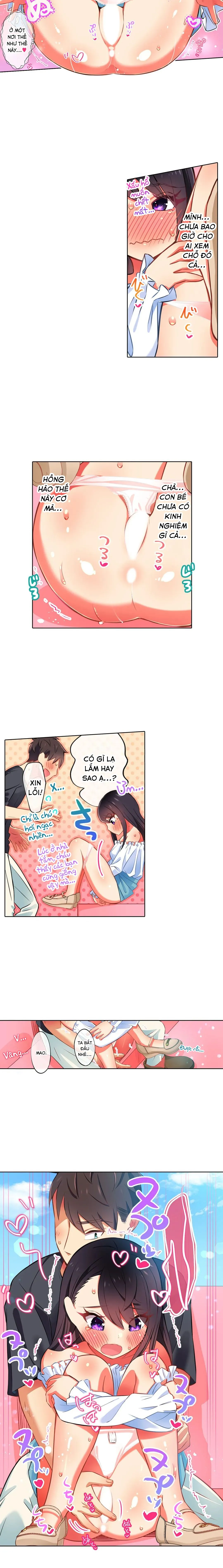 HentaiVN.net - Ảnh 4 - Chơi cháu gái tại bữa tiệc đồ ngủ! - Chap 33: Đ(ạp v)ịt