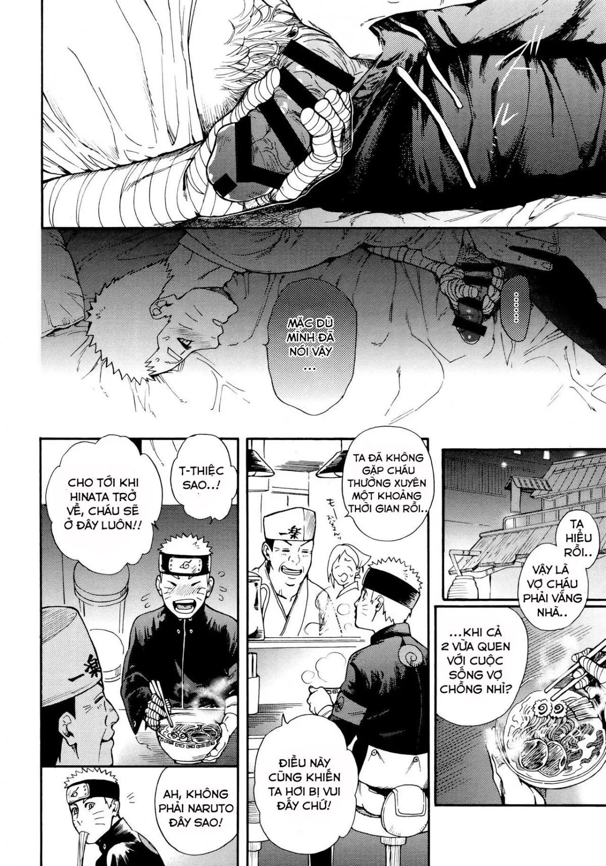 HentaiVN.net - Ảnh 10 - Đừng cố gồng mình nữa, hãy ôm em đi!(Naruto) [Tsuyo Gari, Dakishimete (Naruto)] - Oneshot