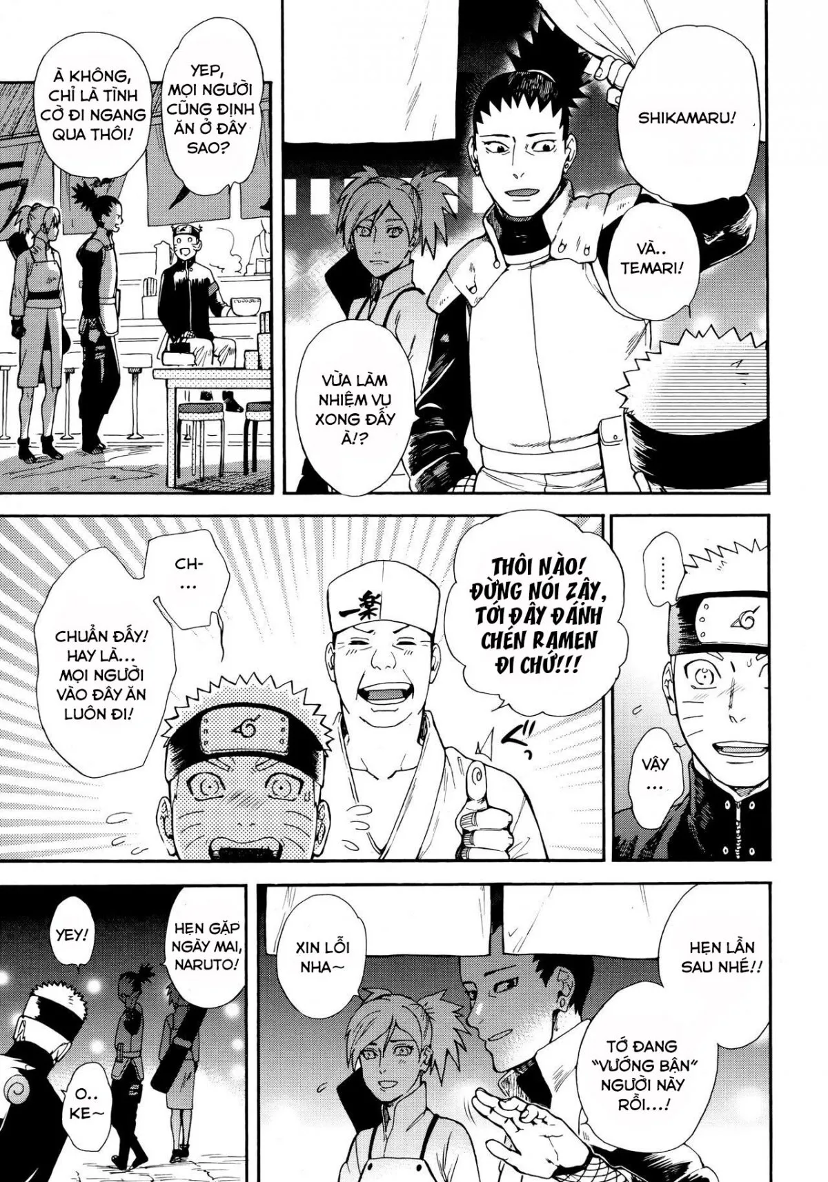 HentaiVN.net - Ảnh 11 - Đừng cố gồng mình nữa, hãy ôm em đi!(Naruto) [Tsuyo Gari, Dakishimete (Naruto)] - Oneshot