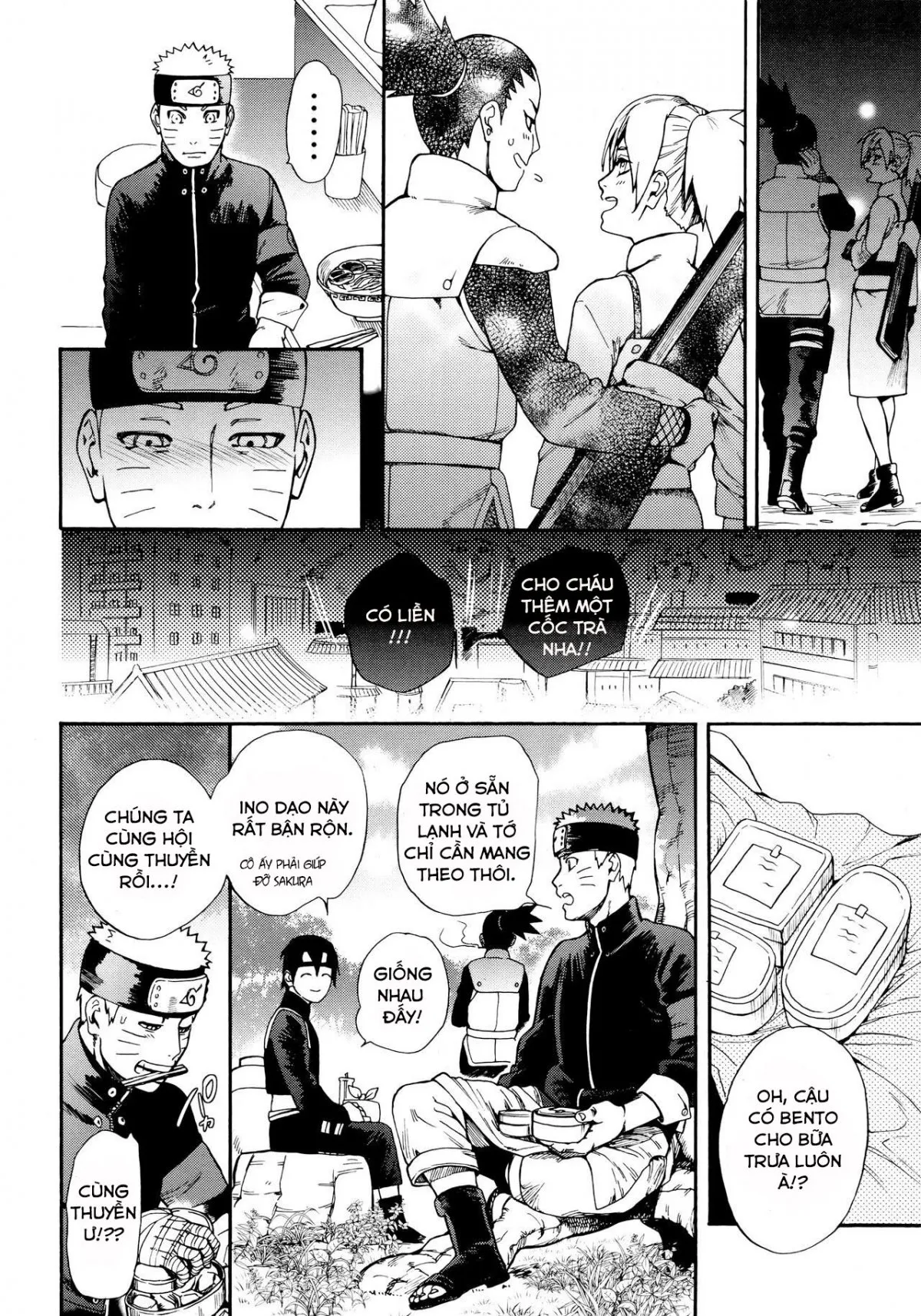 HentaiVN.net - Ảnh 12 - Đừng cố gồng mình nữa, hãy ôm em đi!(Naruto) [Tsuyo Gari, Dakishimete (Naruto)] - Oneshot