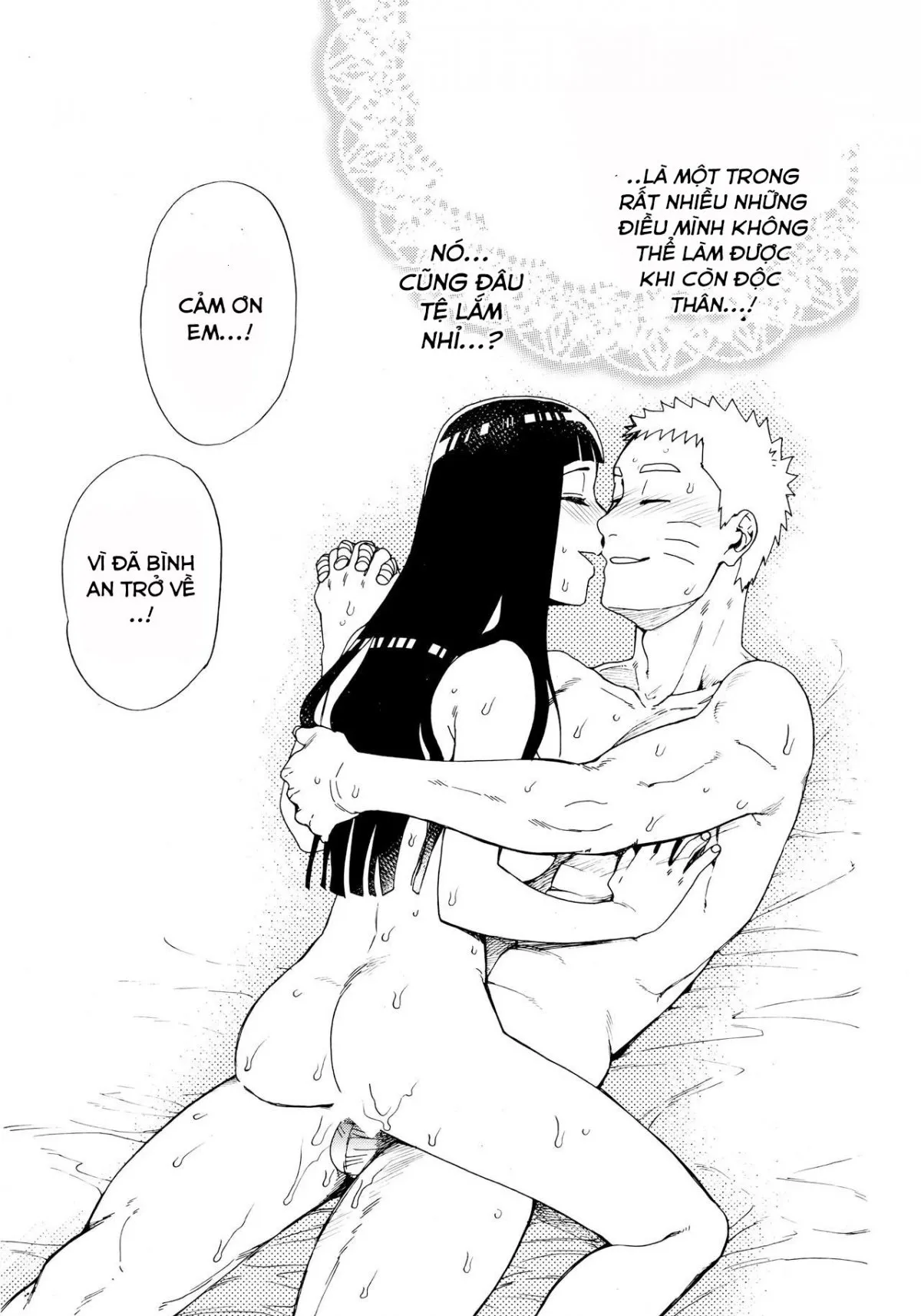 HentaiVN.net - Ảnh 39 - Đừng cố gồng mình nữa, hãy ôm em đi!(Naruto) [Tsuyo Gari, Dakishimete (Naruto)] - Oneshot