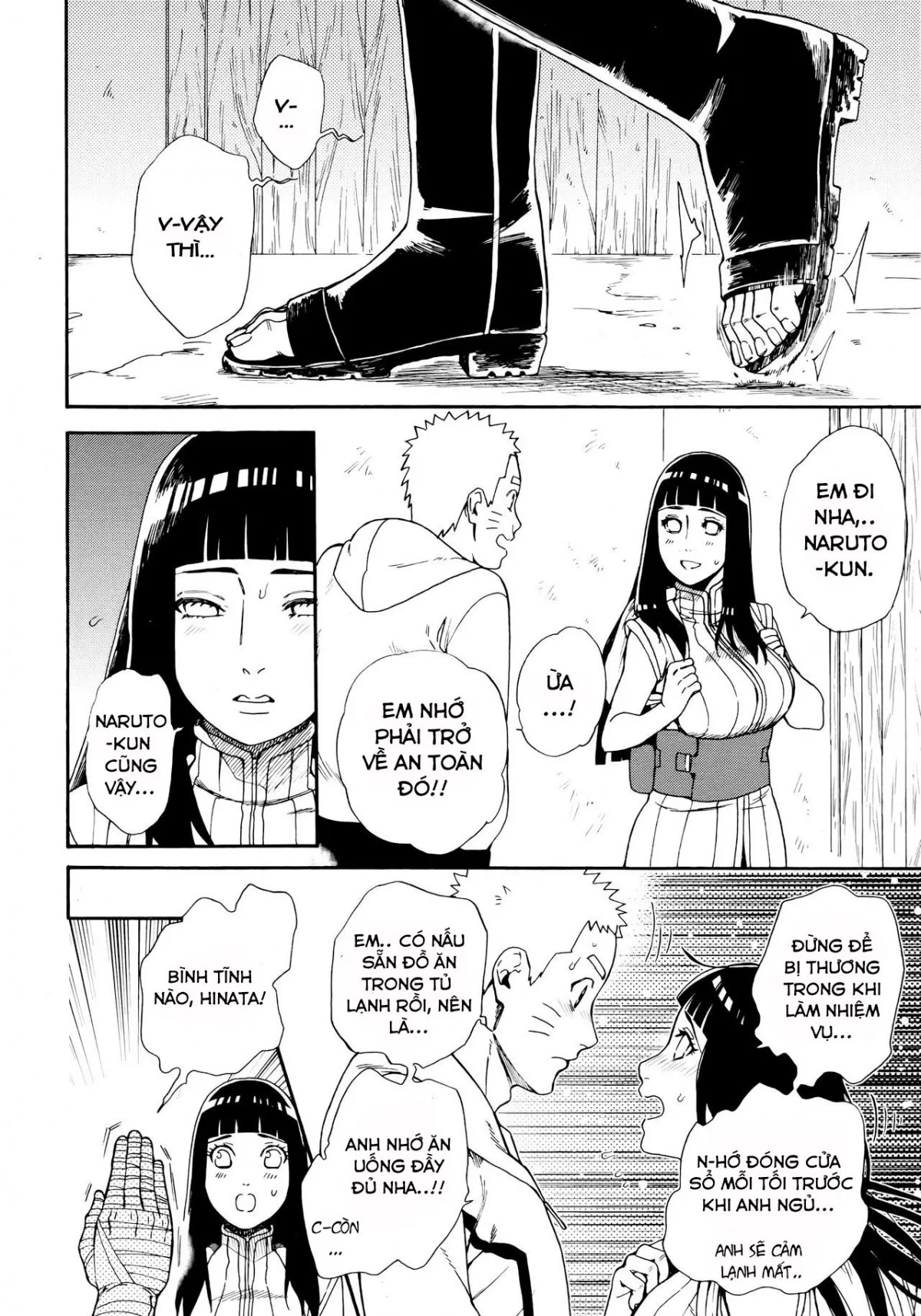 HentaiVN.net - Ảnh 4 - Đừng cố gồng mình nữa, hãy ôm em đi!(Naruto) [Tsuyo Gari, Dakishimete (Naruto)] - Oneshot