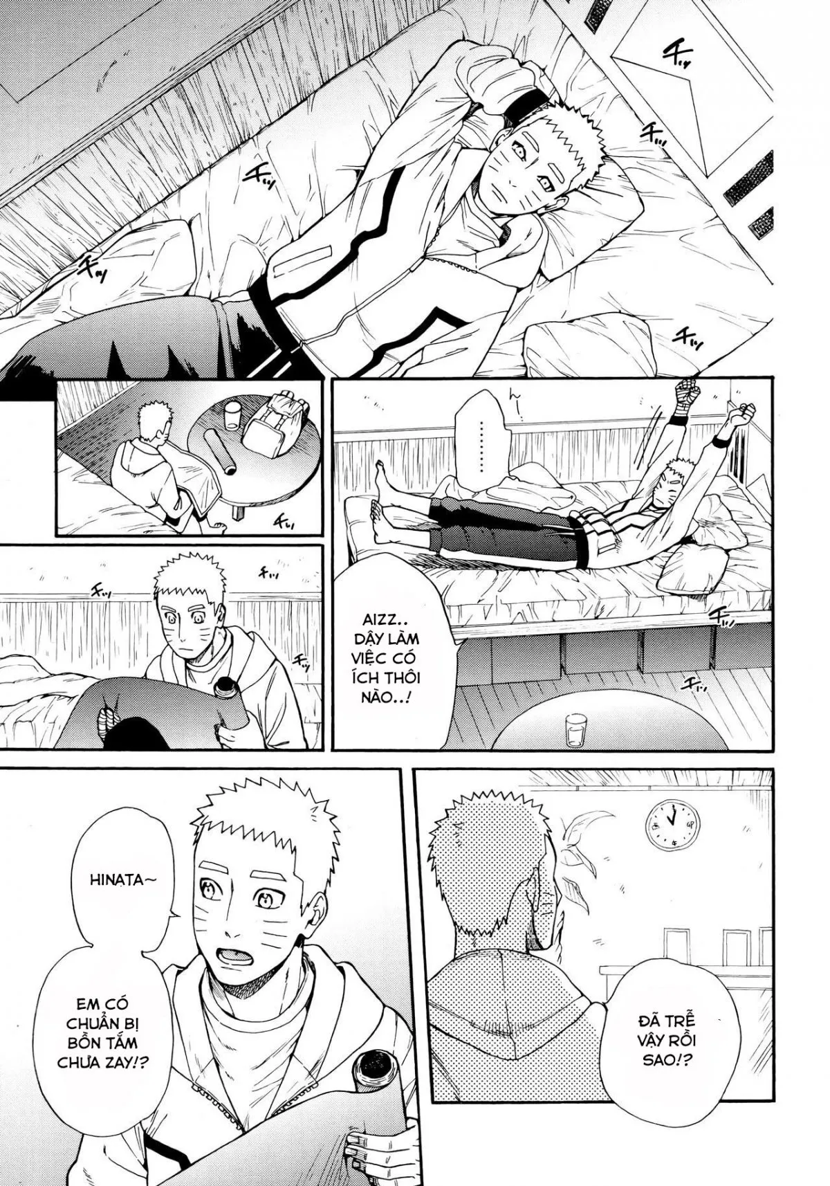 HentaiVN.net - Ảnh 7 - Đừng cố gồng mình nữa, hãy ôm em đi!(Naruto) [Tsuyo Gari, Dakishimete (Naruto)] - Oneshot