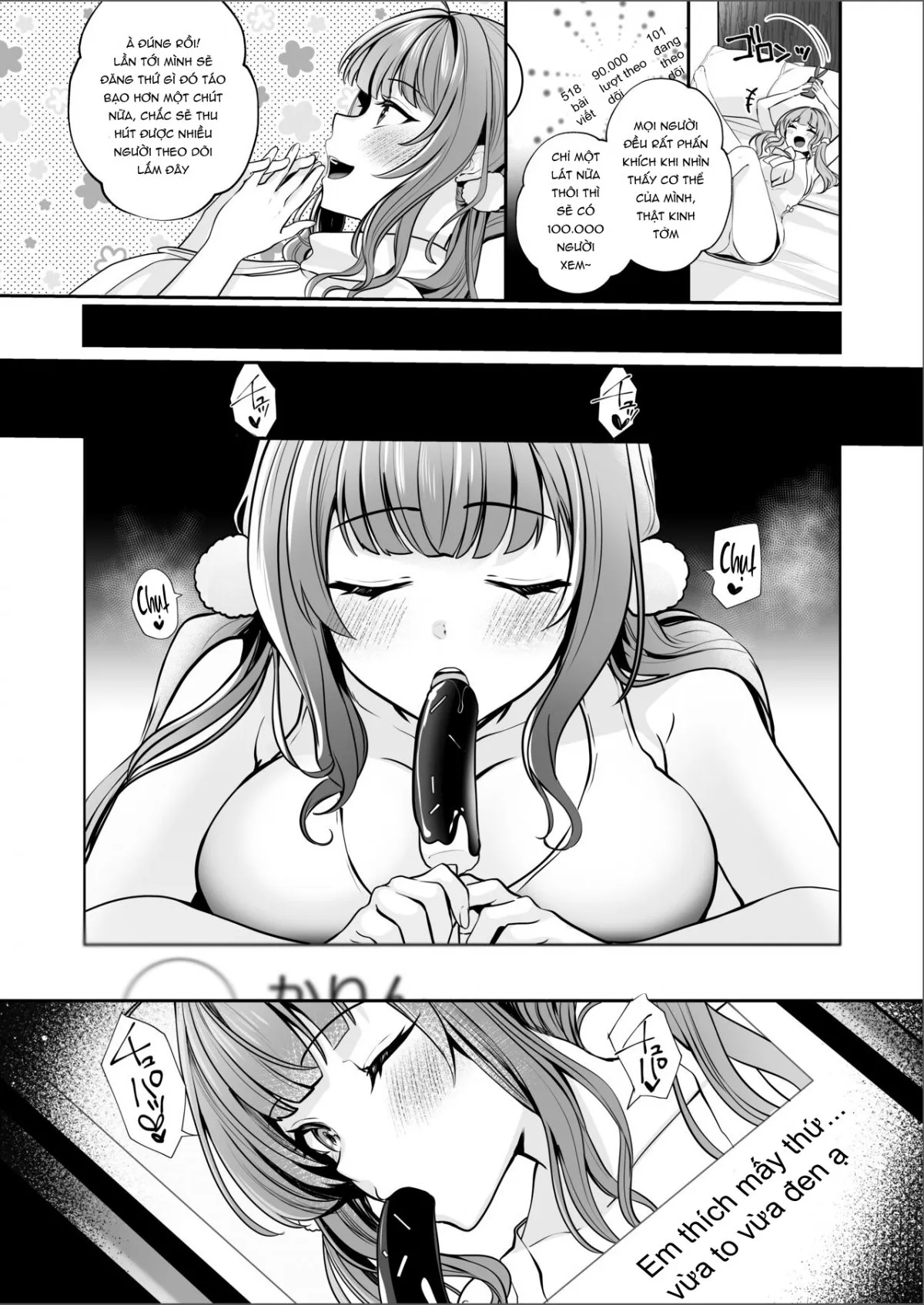 HentaiVN.net - Ảnh 6 - Kyou wa Follower-tachi ni Okasare masu - Chap 1