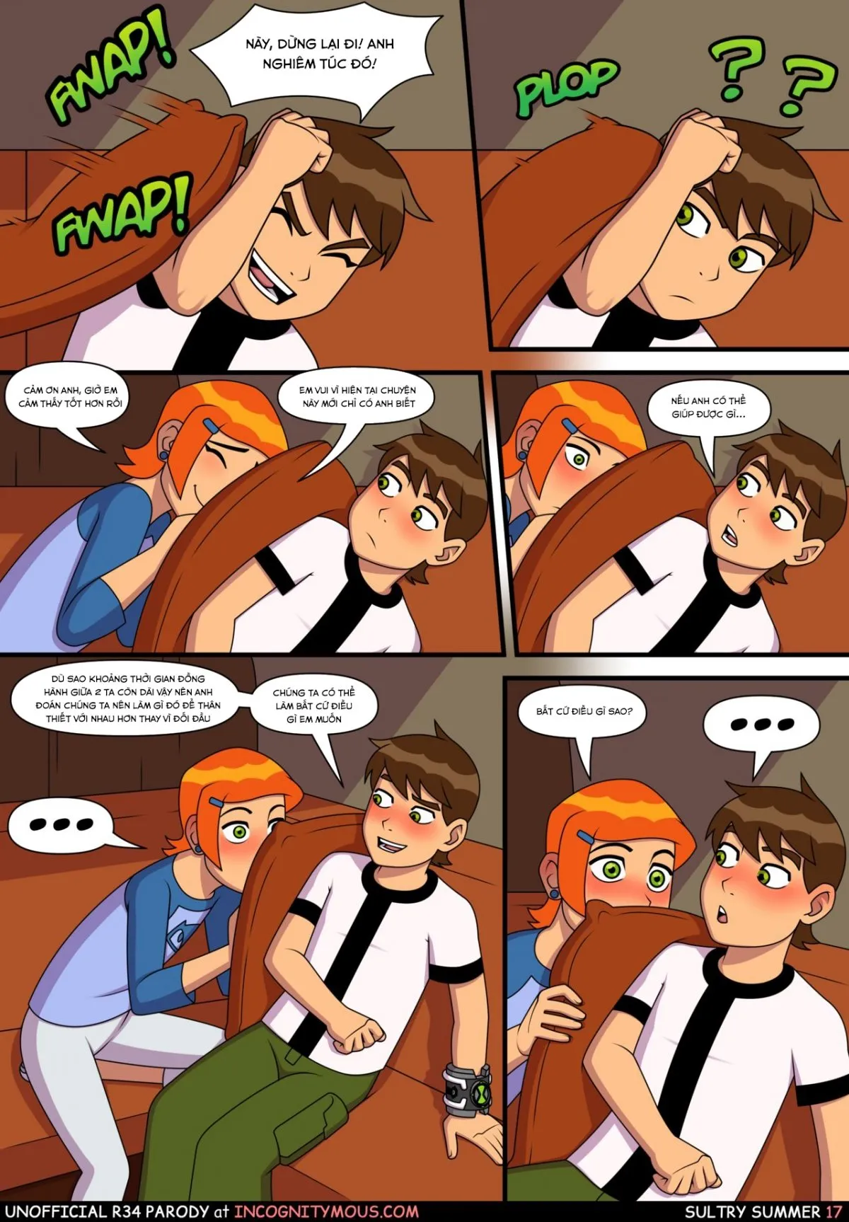 HentaiVN.net - Ảnh 17 - Sultry Summer (Ben 10) - Chap 1