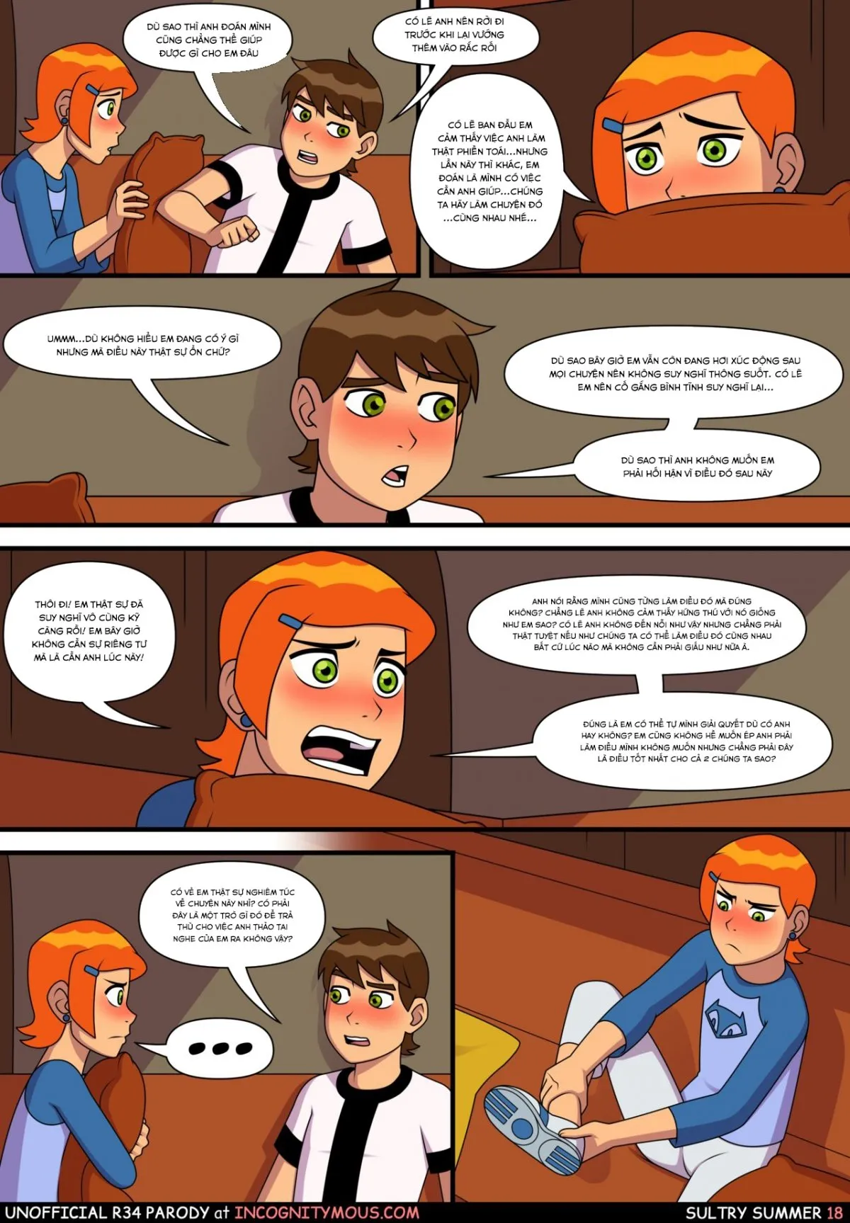 HentaiVN.net - Ảnh 18 - Sultry Summer (Ben 10) - Chap 1