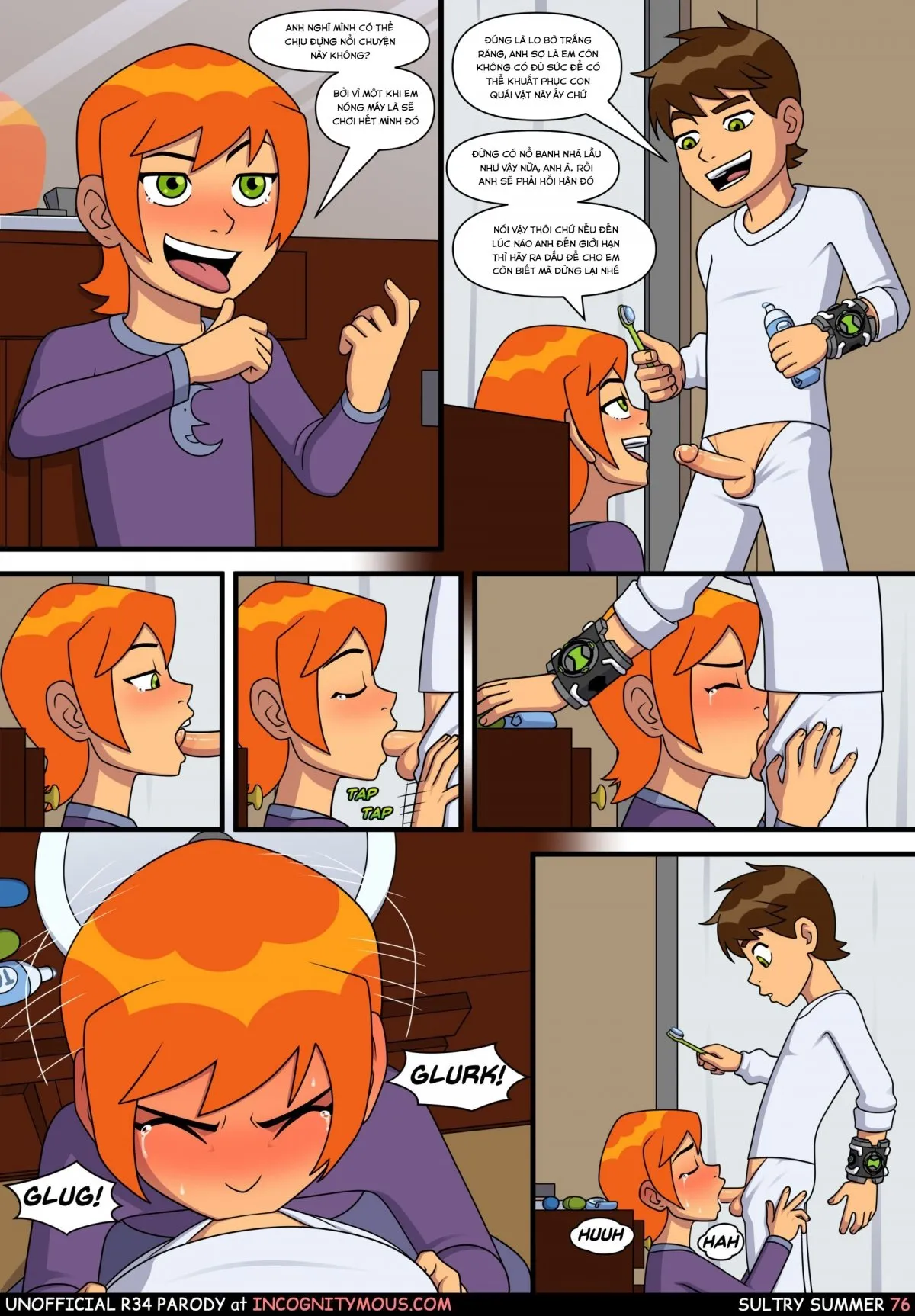 HentaiVN.net - Ảnh 13 - Sultry Summer (Ben 10) - Chap 2