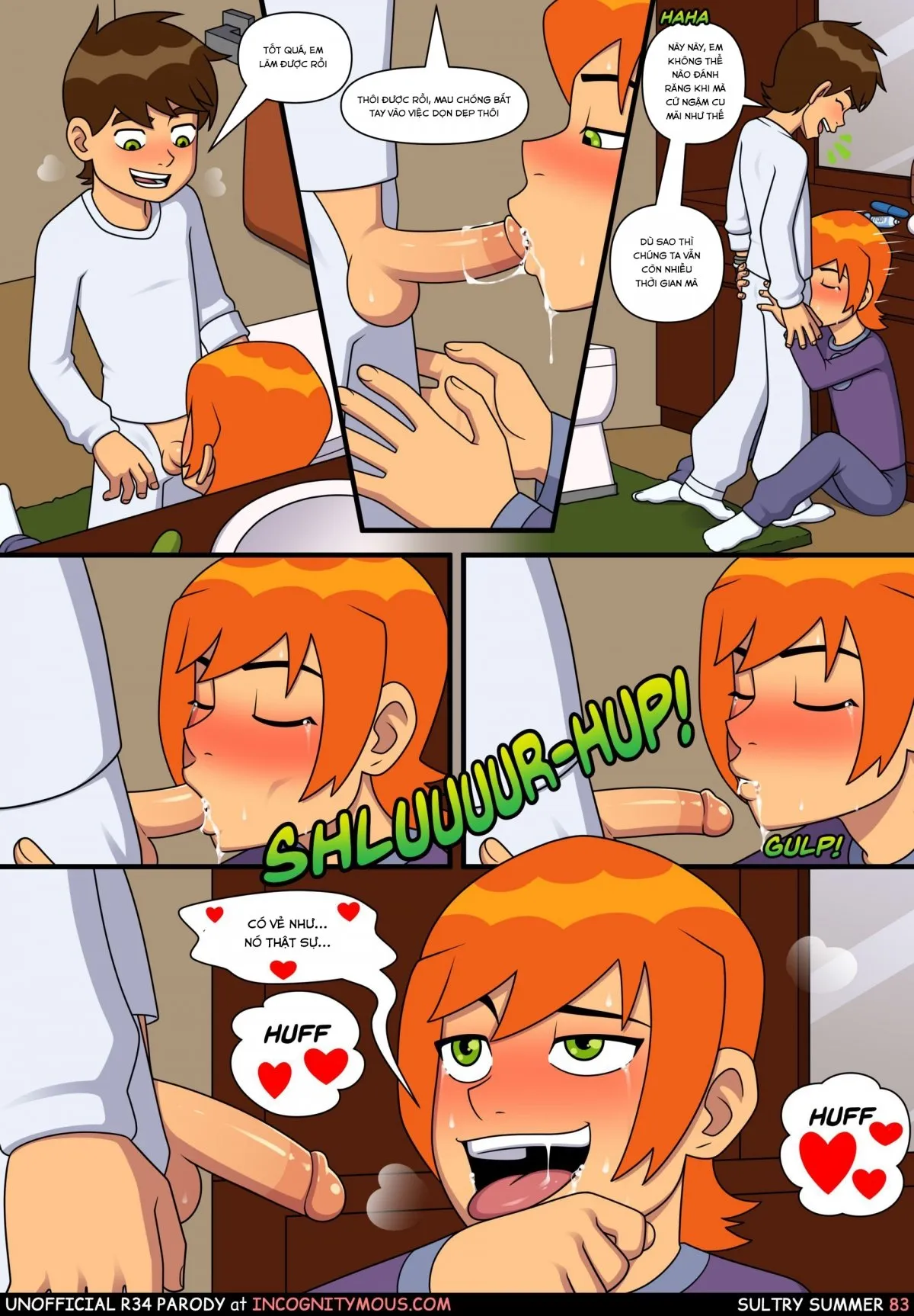 HentaiVN.net - Ảnh 20 - Sultry Summer (Ben 10) - Chap 2