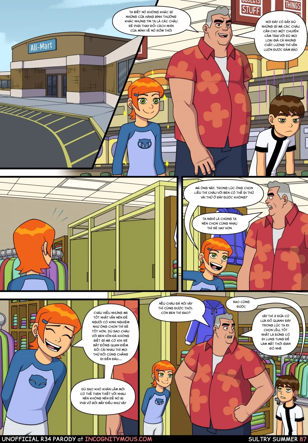 HentaiVN.net - Ảnh 24 - Sultry Summer (Ben 10) - Chap 2
