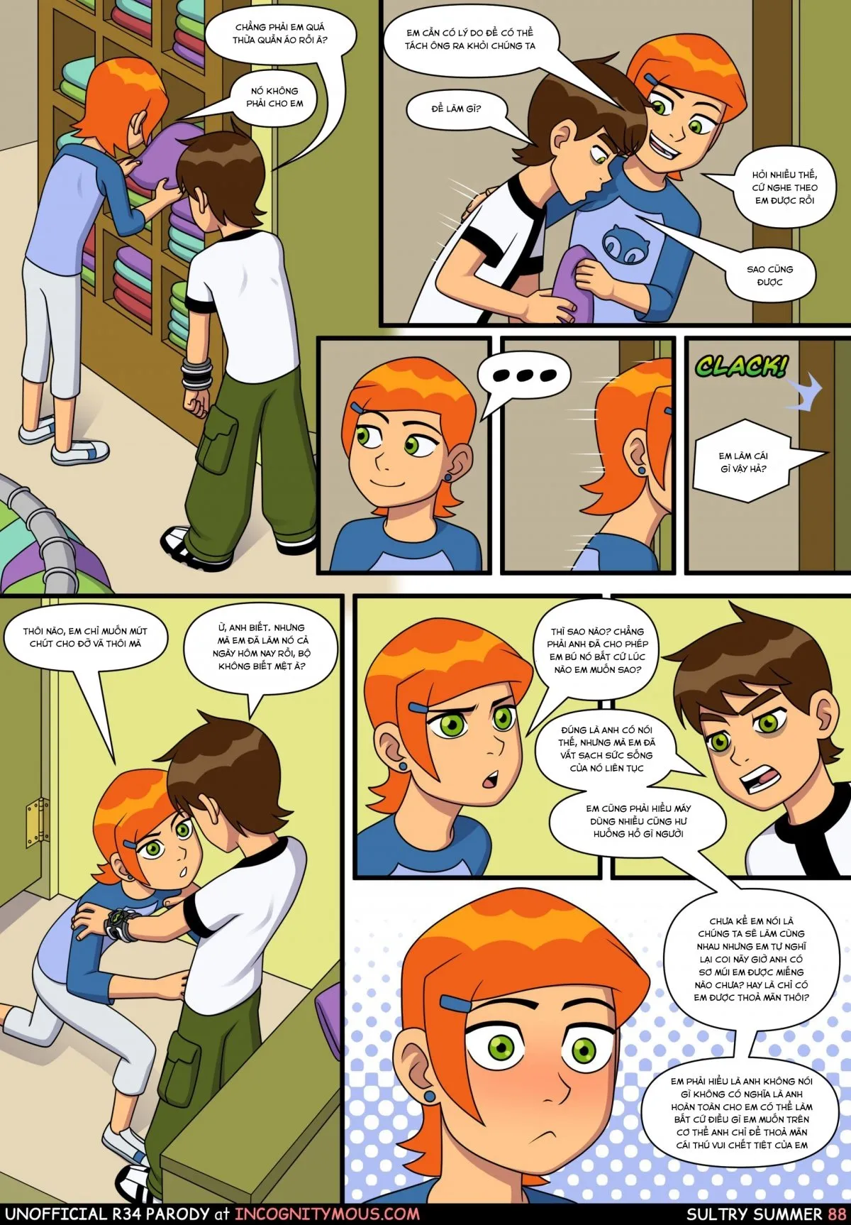 HentaiVN.net - Ảnh 25 - Sultry Summer (Ben 10) - Chap 2