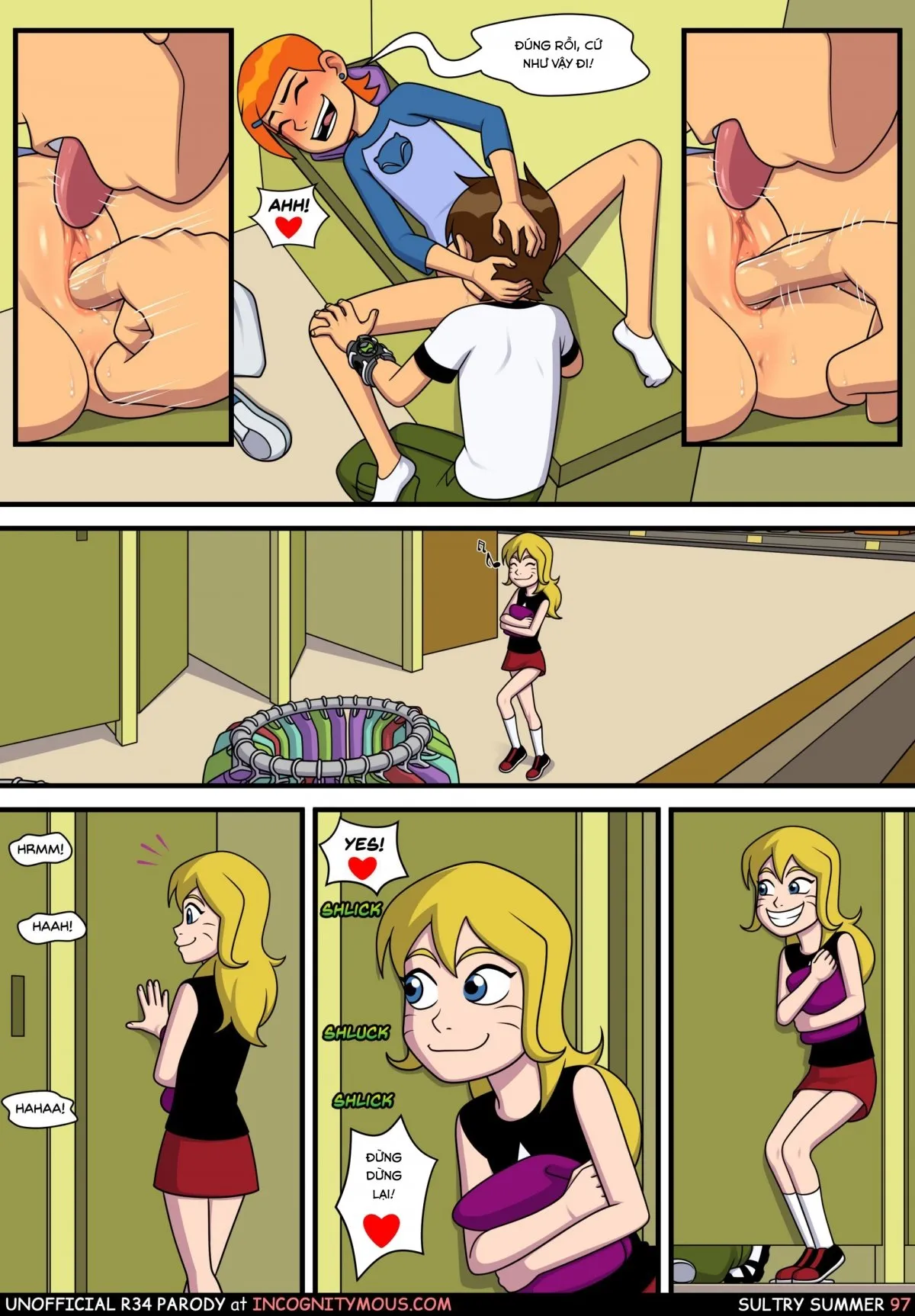 HentaiVN.net - Ảnh 34 - Sultry Summer (Ben 10) - Chap 2