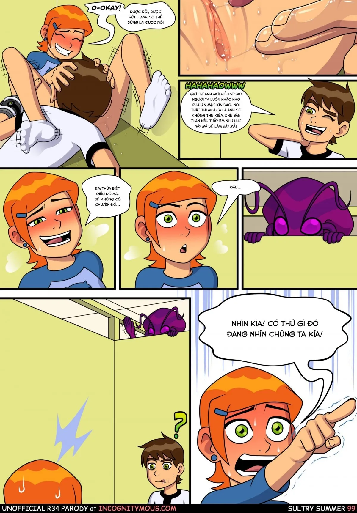 HentaiVN.net - Ảnh 36 - Sultry Summer (Ben 10) - Chap 2