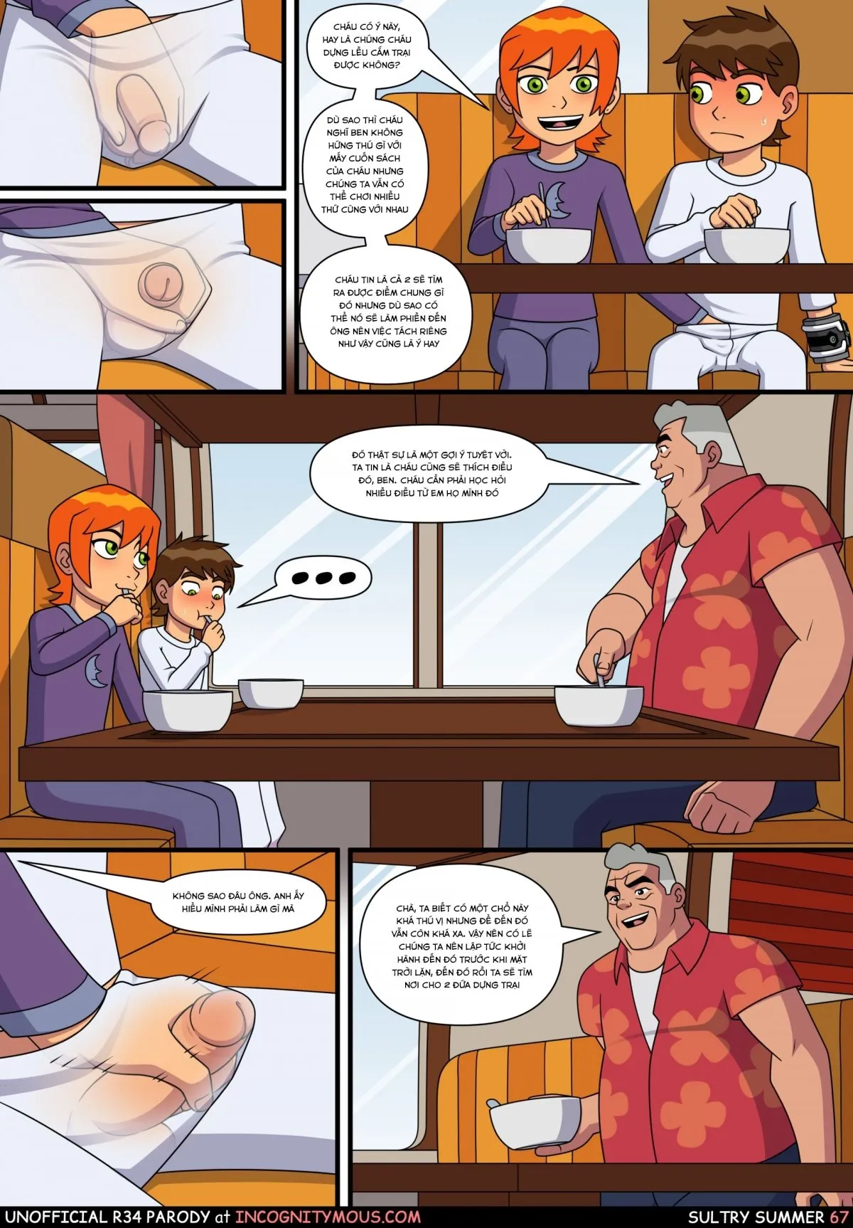 HentaiVN.net - Ảnh 4 - Sultry Summer (Ben 10) - Chap 2
