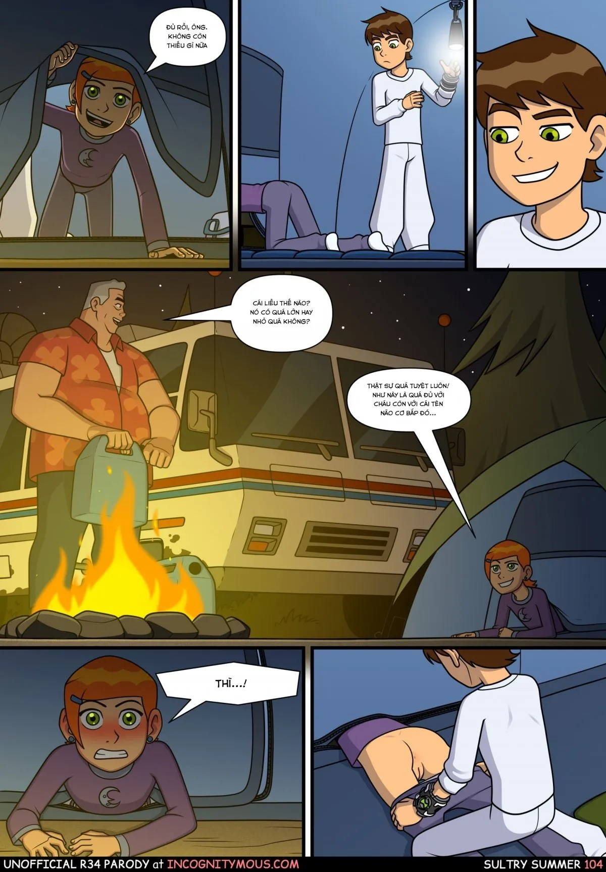 HentaiVN.net - Ảnh 41 - Sultry Summer (Ben 10) - Chap 2