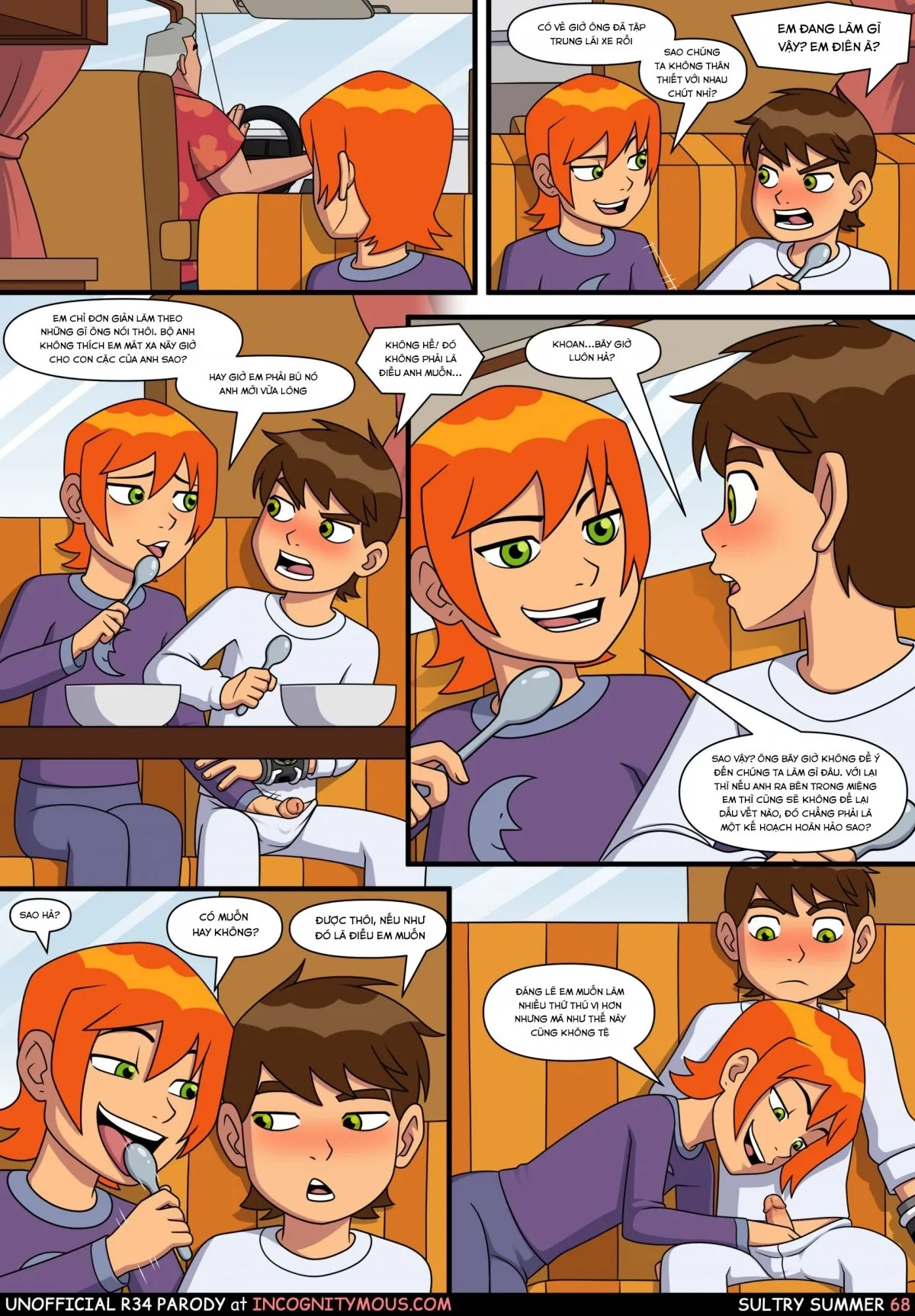 HentaiVN.net - Ảnh 5 - Sultry Summer (Ben 10) - Chap 2