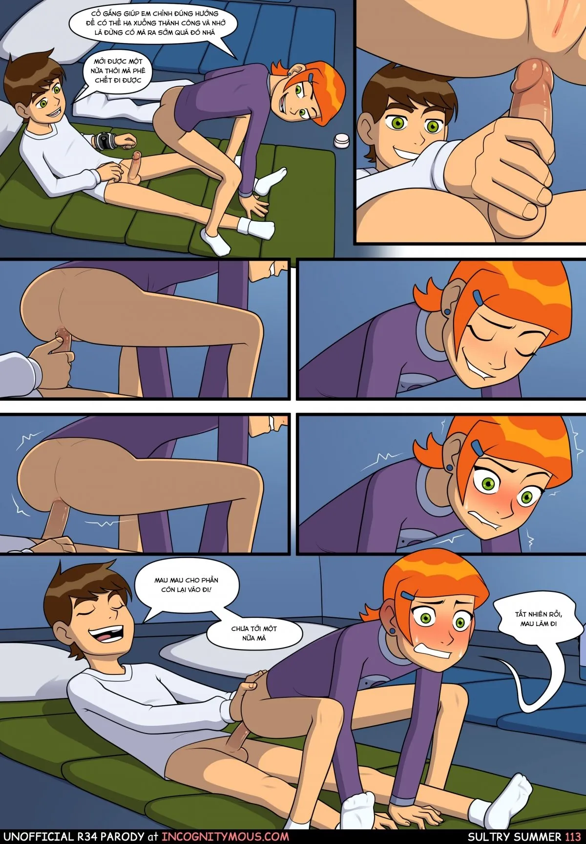 HentaiVN.net - Ảnh 50 - Sultry Summer (Ben 10) - Chap 2