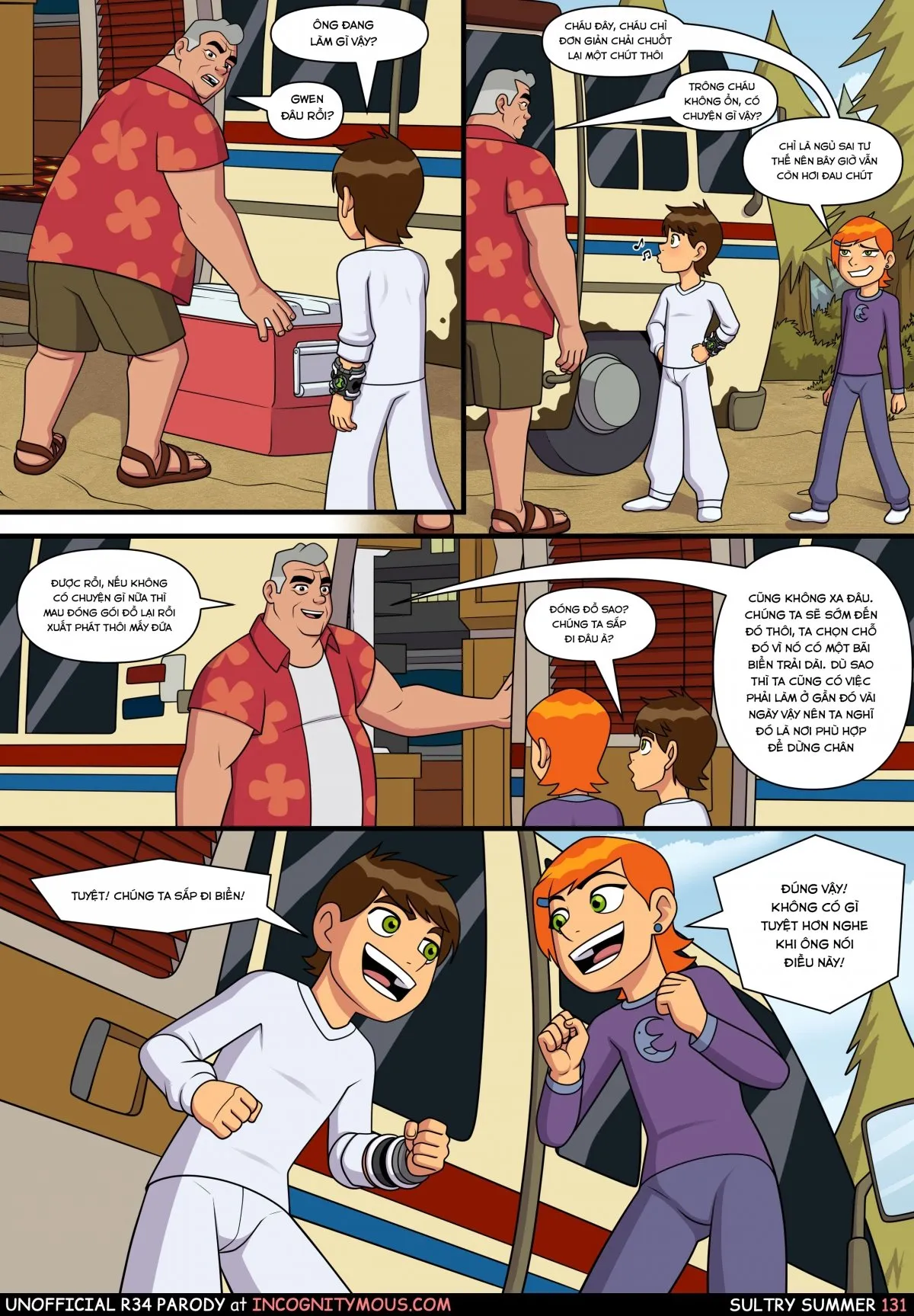 HentaiVN.net - Ảnh 68 - Sultry Summer (Ben 10) - Chap 2