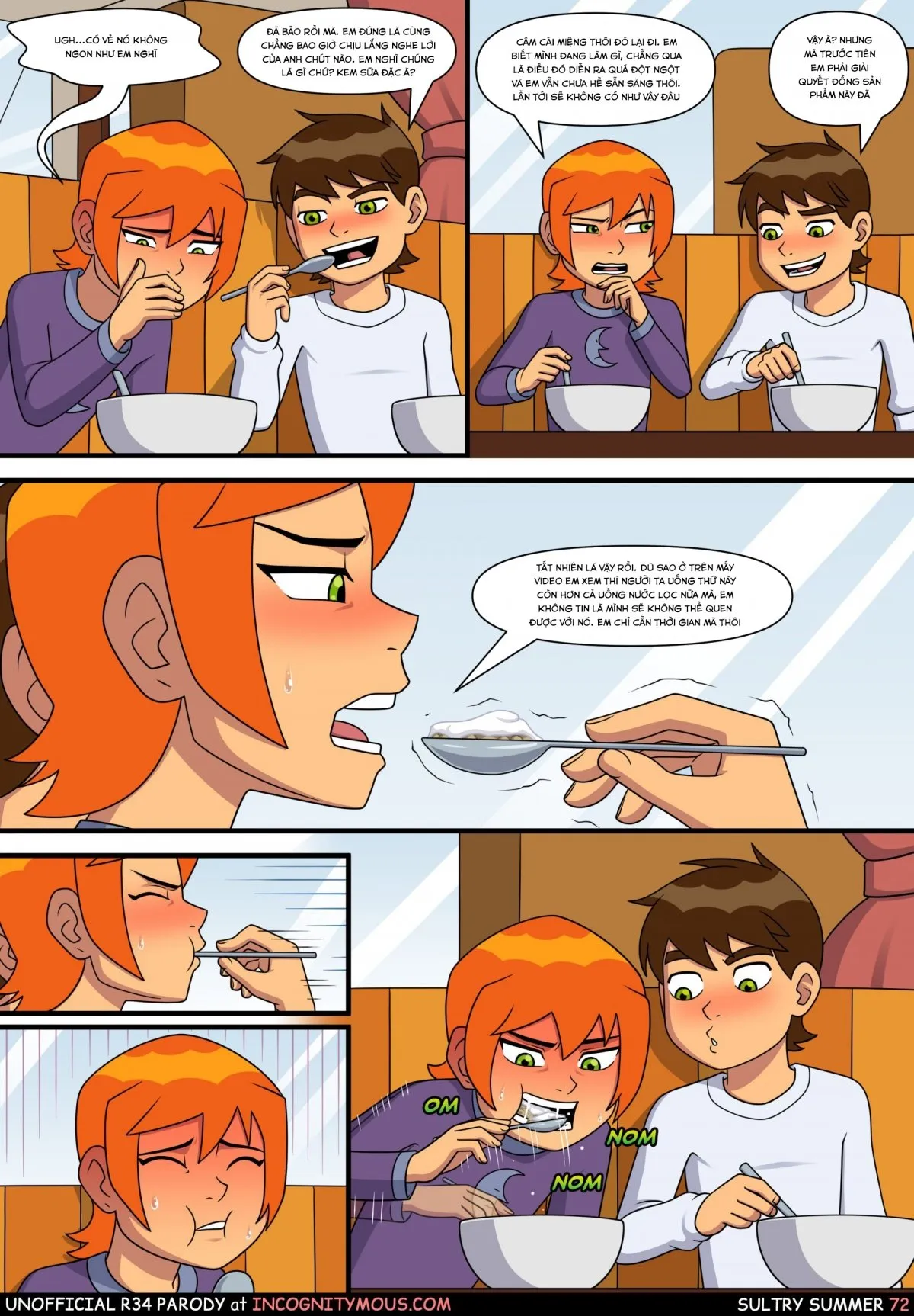 HentaiVN.net - Ảnh 9 - Sultry Summer (Ben 10) - Chap 2