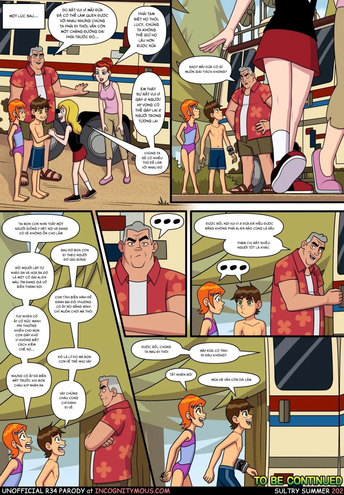 HentaiVN.net - Ảnh 31 - Sultry Summer (Ben 10) - Chap 4