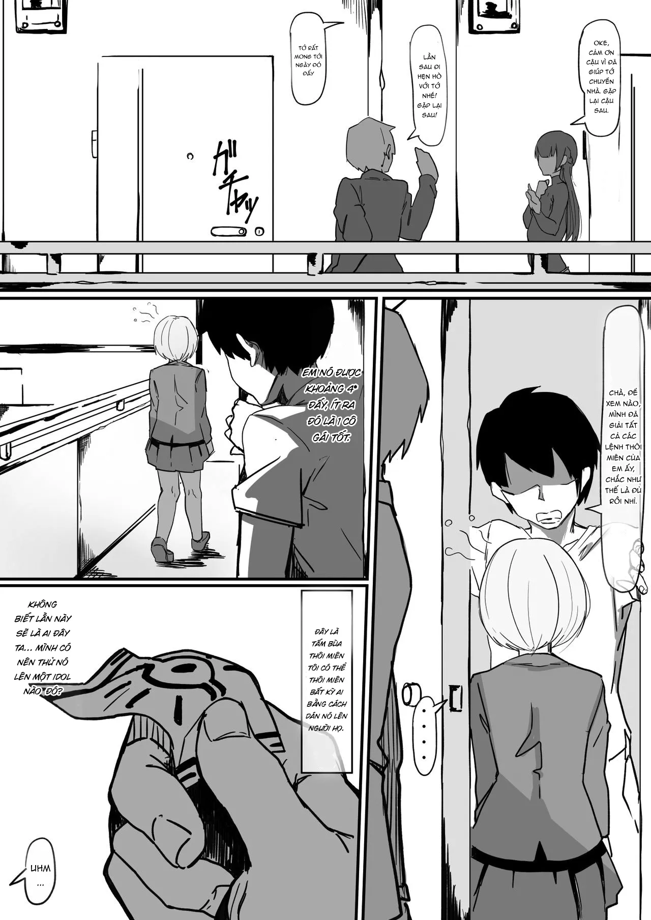 HentaiVN.net - Ảnh 6 - Bùa yêu - Tiền truyện [Saimin de] - Chap 1.1- Làm quen.