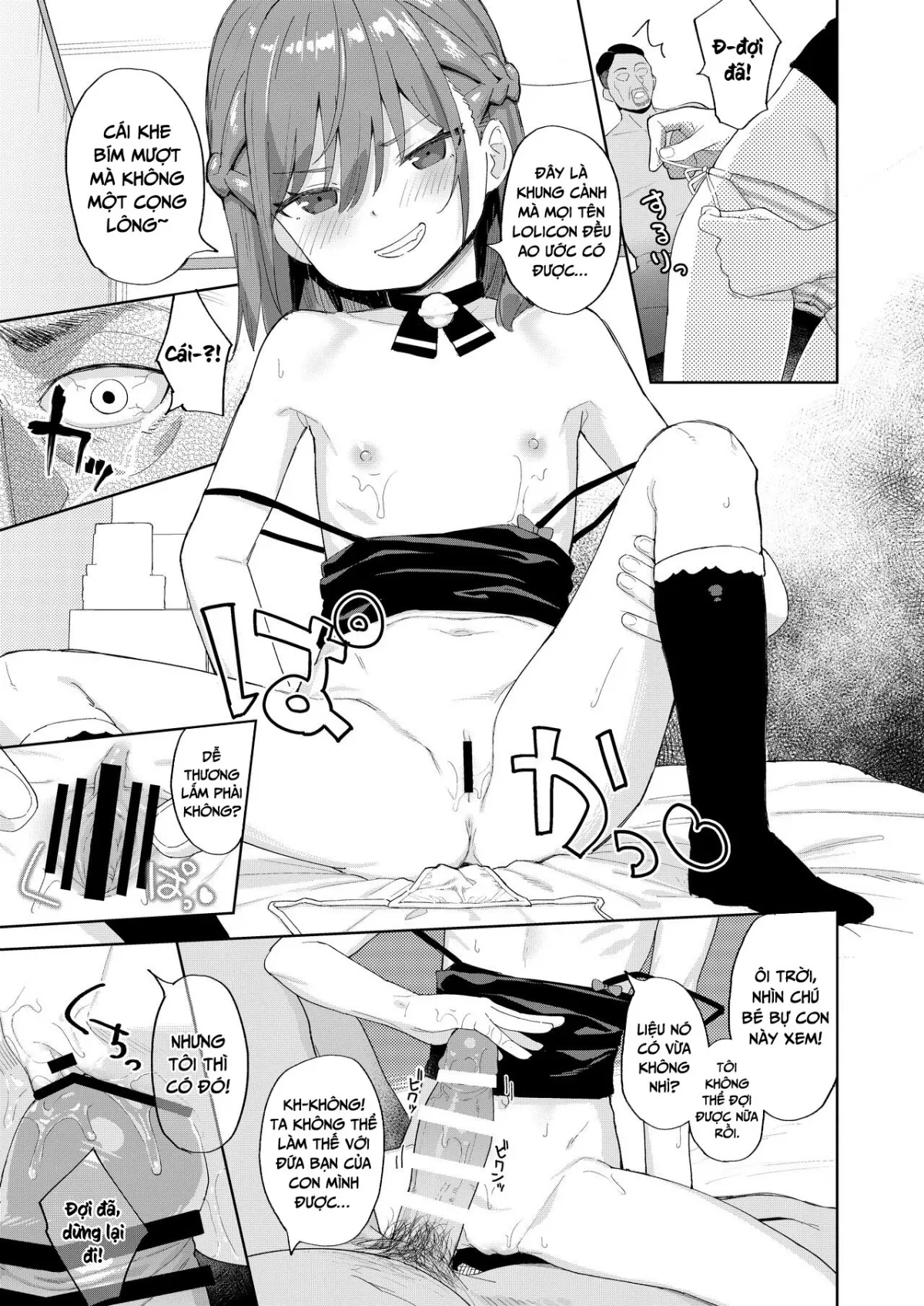 HentaiVN.net - Ảnh 13 - Tôi bị ăn hiếp bởi một con nhãi ranh là bạn của con gái mình [I Was Raped by a Little Brat Who's Friends With My Daughter] - Chap 1