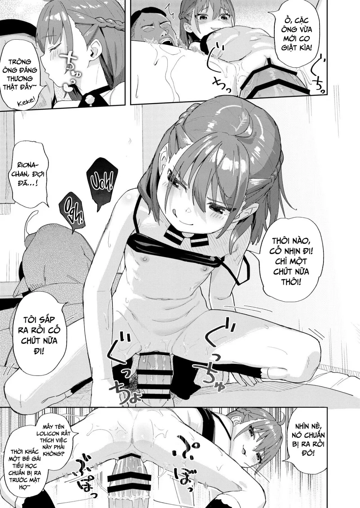 HentaiVN.net - Ảnh 17 - Tôi bị ăn hiếp bởi một con nhãi ranh là bạn của con gái mình [I Was Raped by a Little Brat Who's Friends With My Daughter] - Chap 1