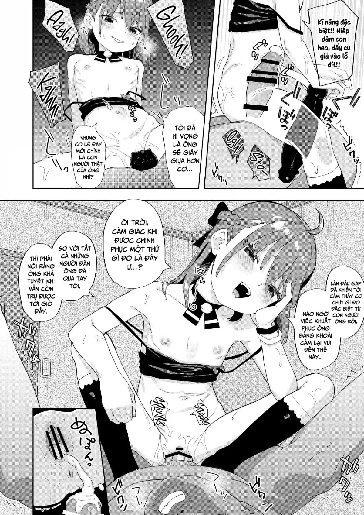 HentaiVN.net - Ảnh 26 - Tôi bị ăn hiếp bởi một con nhãi ranh là bạn của con gái mình [I Was Raped by a Little Brat Who's Friends With My Daughter] - Chap 1