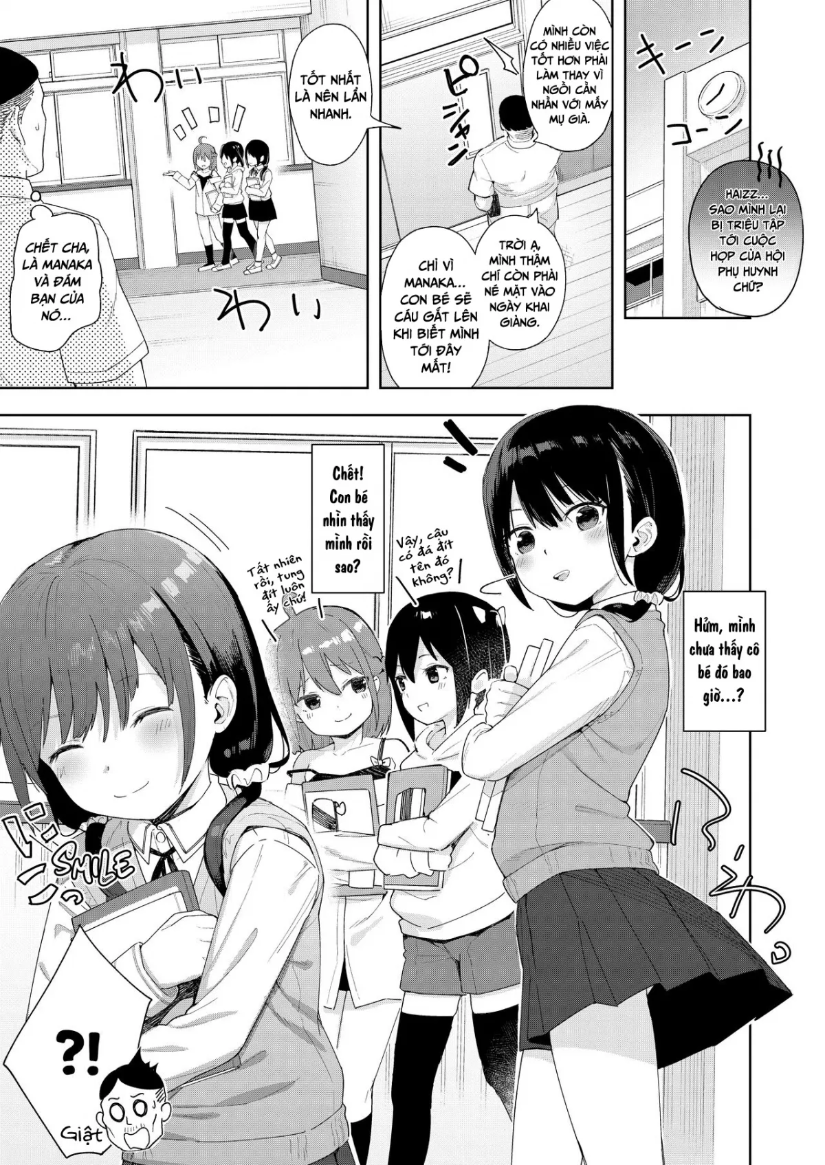 HentaiVN.net - Ảnh 3 - Tôi bị ăn hiếp bởi một con nhãi ranh là bạn của con gái mình [I Was Raped by a Little Brat Who's Friends With My Daughter] - Chap 2