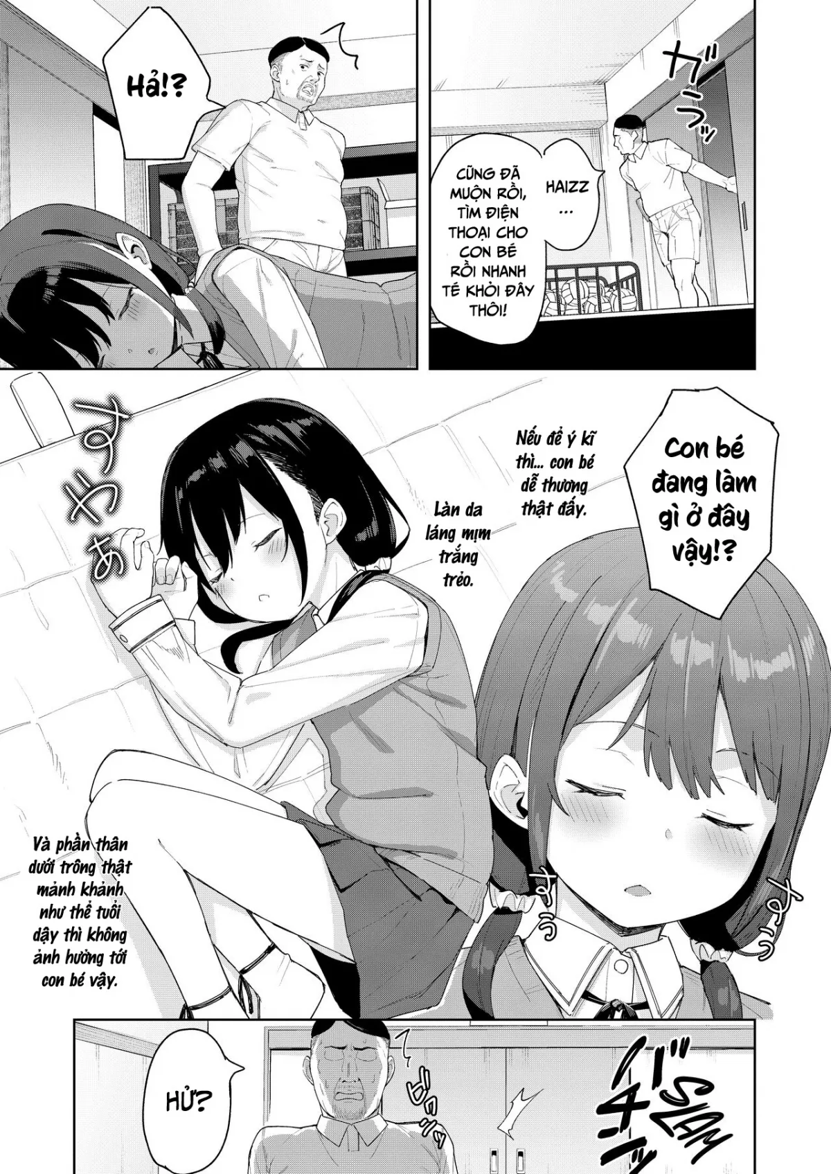 HentaiVN.net - Ảnh 7 - Tôi bị ăn hiếp bởi một con nhãi ranh là bạn của con gái mình [I Was Raped by a Little Brat Who's Friends With My Daughter] - Chap 2
