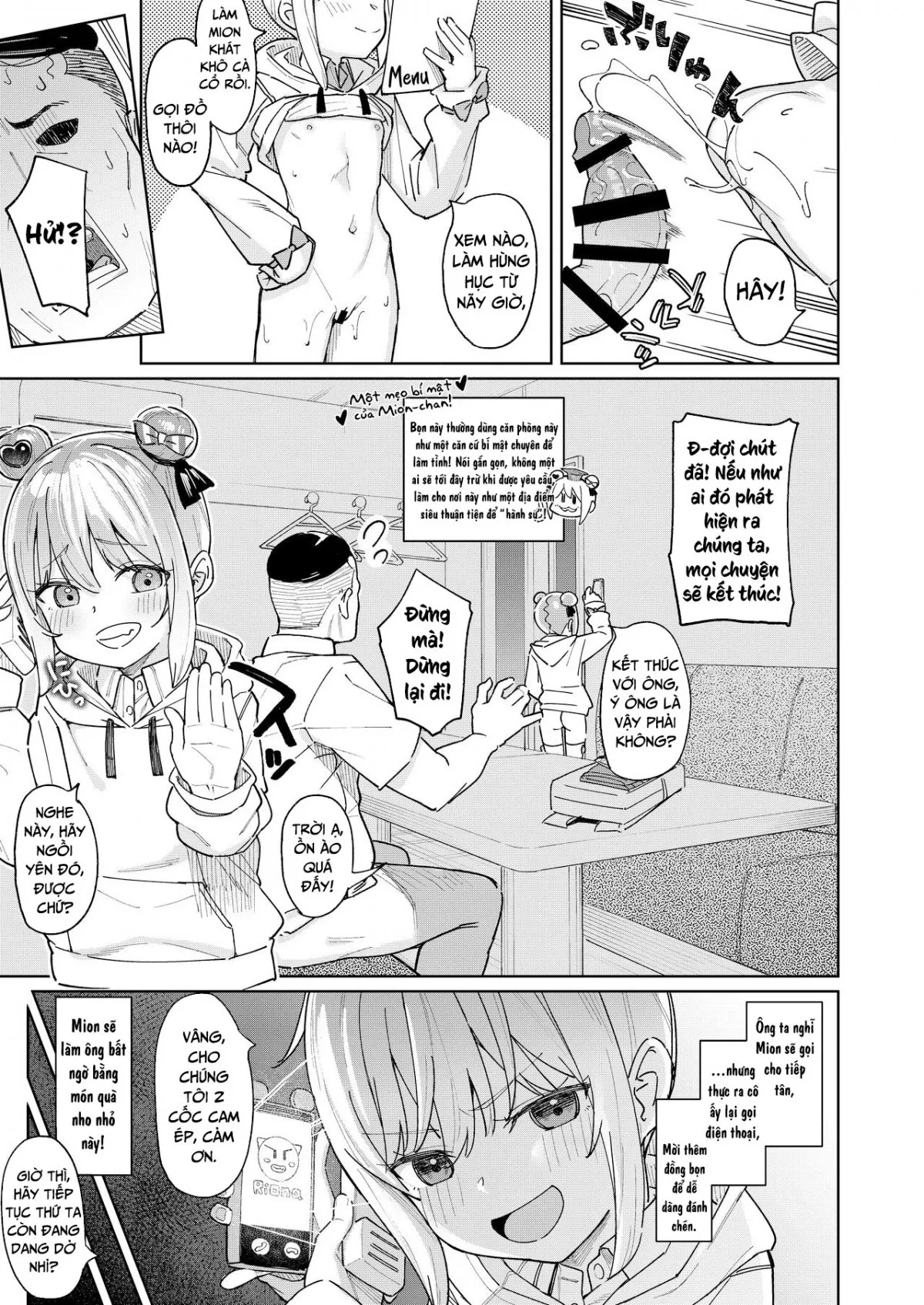 HentaiVN.net - Ảnh 14 - Tôi bị ăn hiếp bởi một con nhãi ranh là bạn của con gái mình [I Was Raped by a Little Brat Who's Friends With My Daughter] - Chap 3