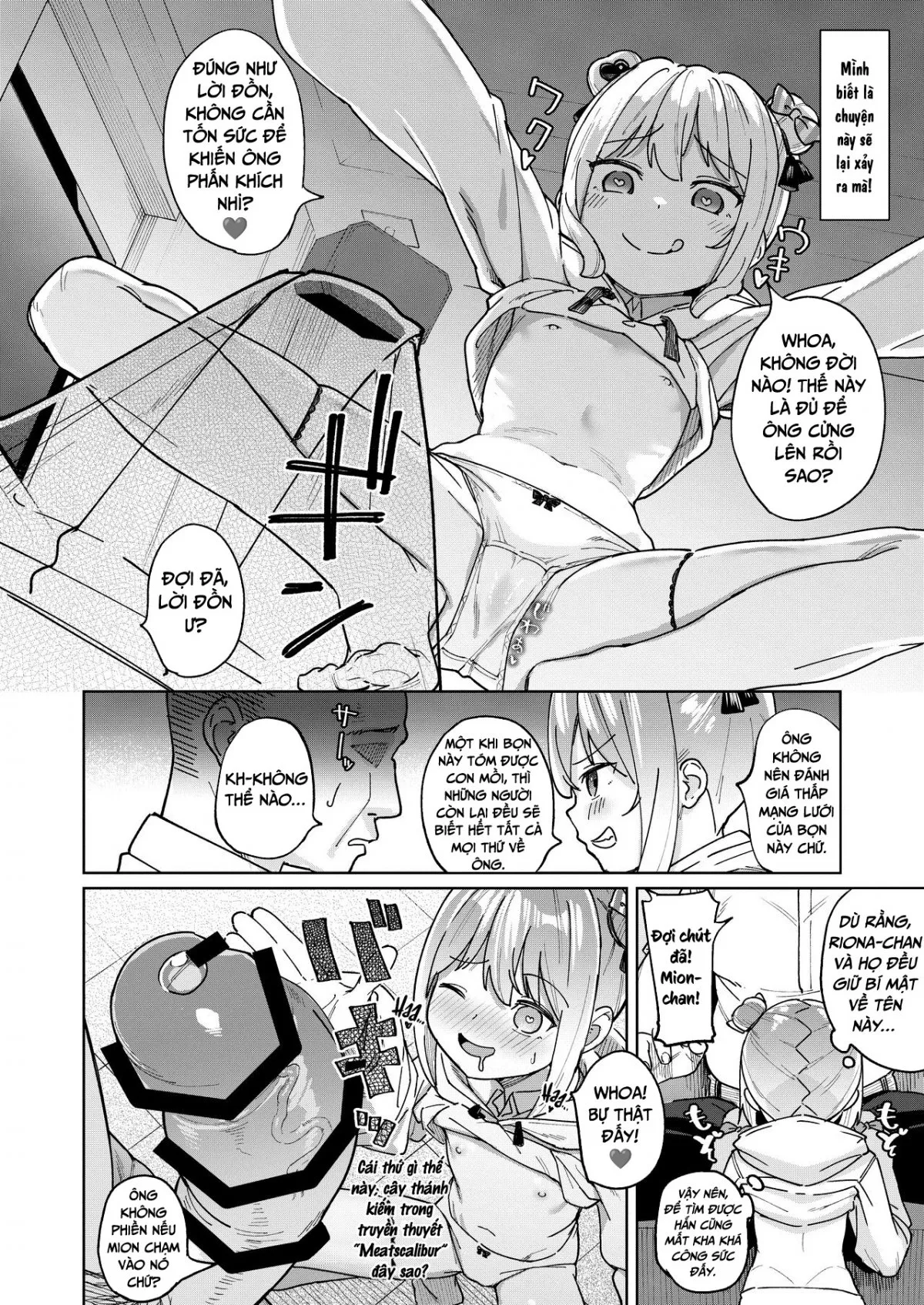 HentaiVN.net - Ảnh 7 - Tôi bị ăn hiếp bởi một con nhãi ranh là bạn của con gái mình [I Was Raped by a Little Brat Who's Friends With My Daughter] - Chap 3