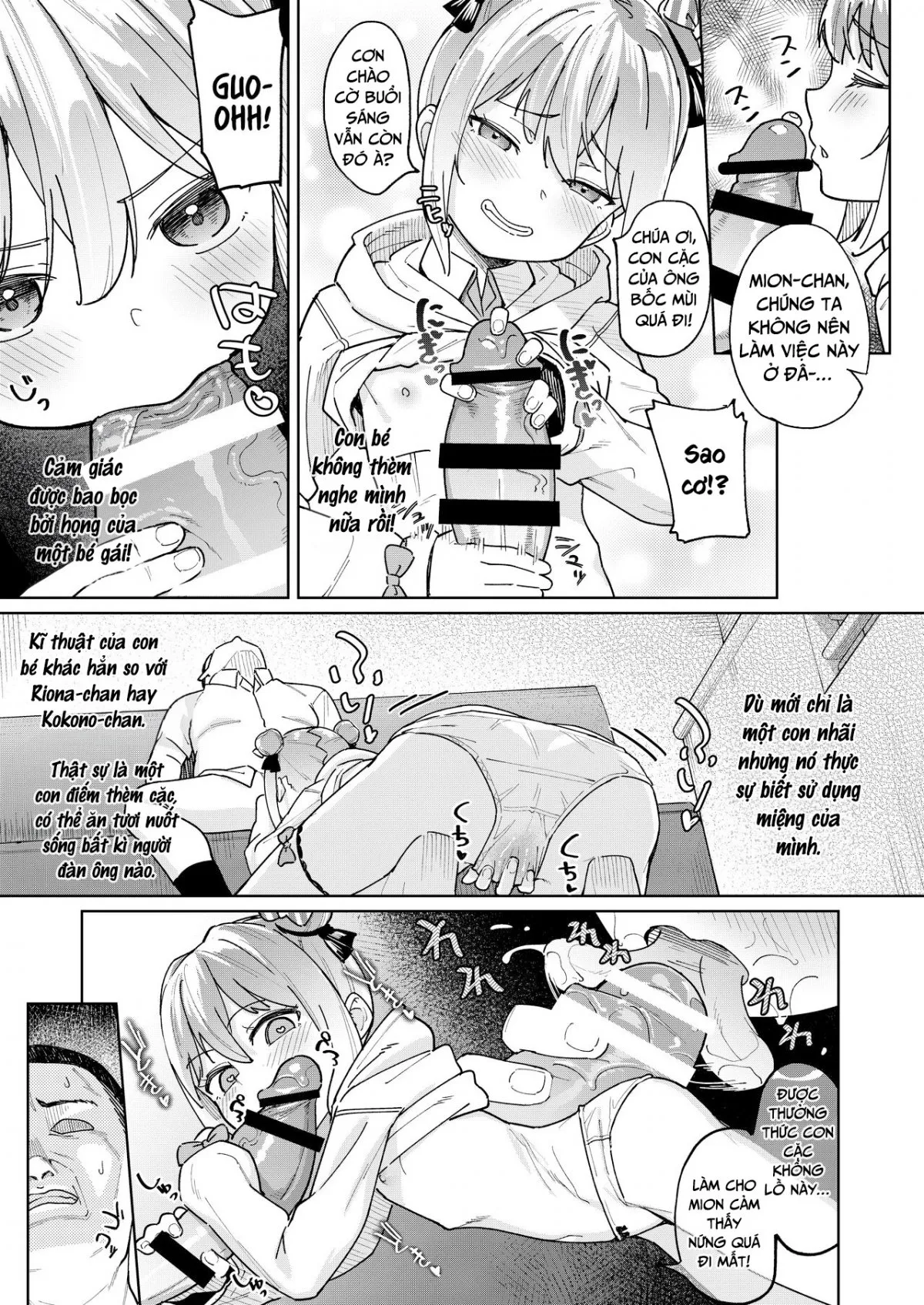 HentaiVN.net - Ảnh 8 - Tôi bị ăn hiếp bởi một con nhãi ranh là bạn của con gái mình [I Was Raped by a Little Brat Who's Friends With My Daughter] - Chap 3