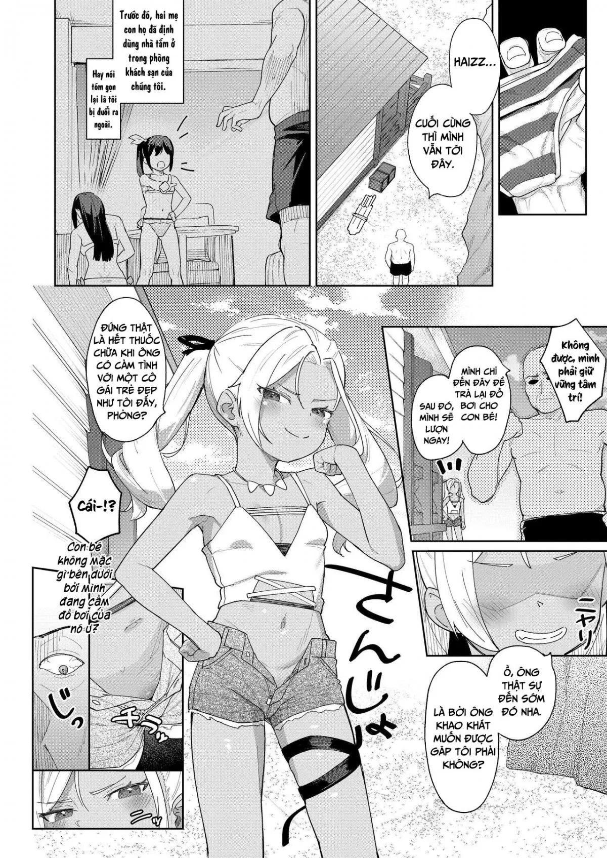 HentaiVN.net - Ảnh 11 - Tôi bị ăn hiếp bởi một con nhãi ranh là bạn của con gái mình [I Was Raped by a Little Brat Who's Friends With My Daughter] - Chap 4