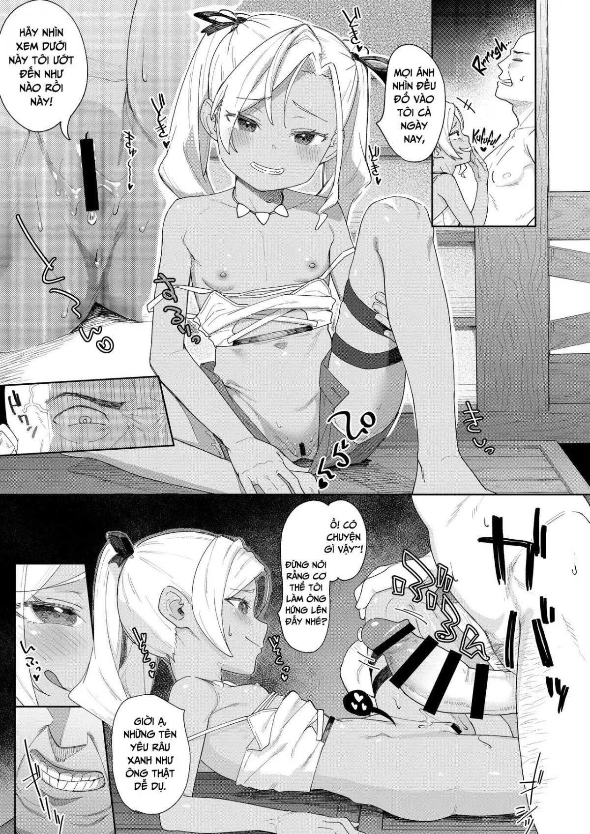 HentaiVN.net - Ảnh 14 - Tôi bị ăn hiếp bởi một con nhãi ranh là bạn của con gái mình [I Was Raped by a Little Brat Who's Friends With My Daughter] - Chap 4