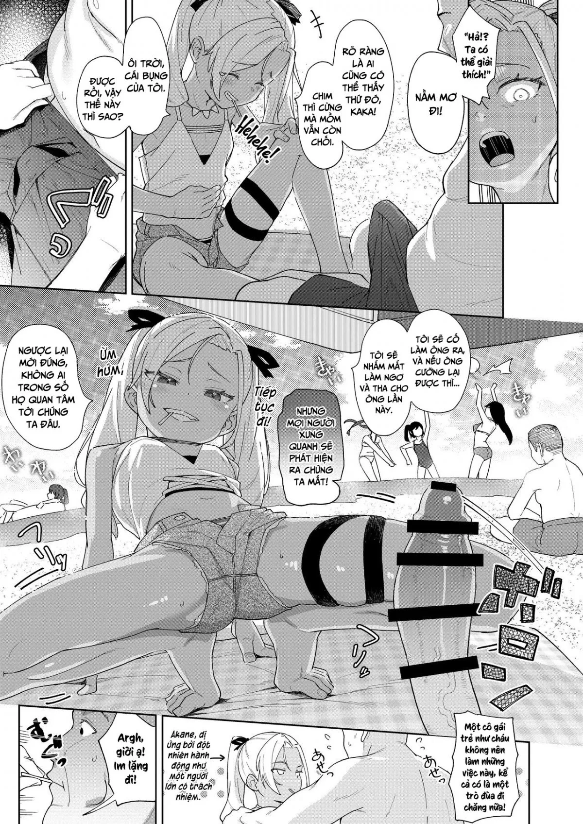 HentaiVN.net - Ảnh 6 - Tôi bị ăn hiếp bởi một con nhãi ranh là bạn của con gái mình [I Was Raped by a Little Brat Who's Friends With My Daughter] - Chap 4
