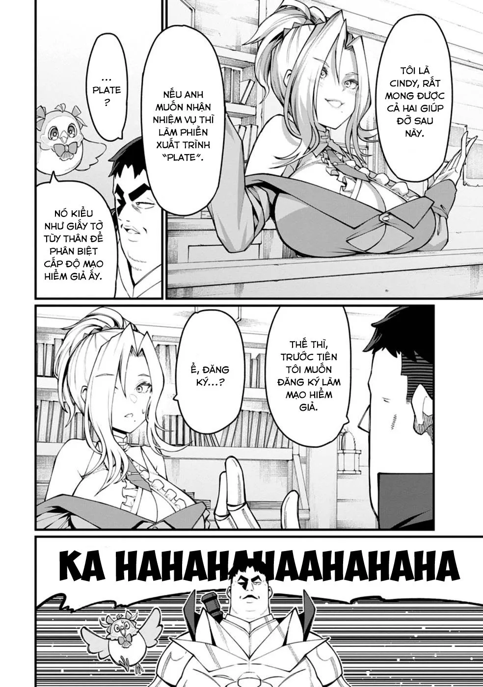 HentaiVN.net - Ảnh 5 - Harem Ou no Isekai Press Manyuuki ～Saikyou Musou no Ojisan wa Arayuru Shuzoku wo Yome ni suru～ - Chương 2