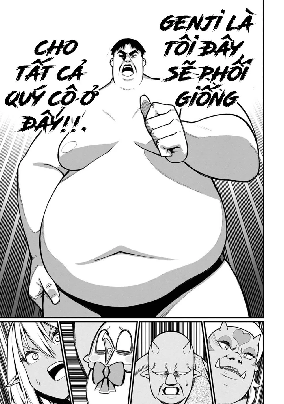 HentaiVN.net - Ảnh 28 - Harem Ou no Isekai Press Manyuuki ～Saikyou Musou no Ojisan wa Arayuru Shuzoku wo Yome ni suru～ - Chương 4