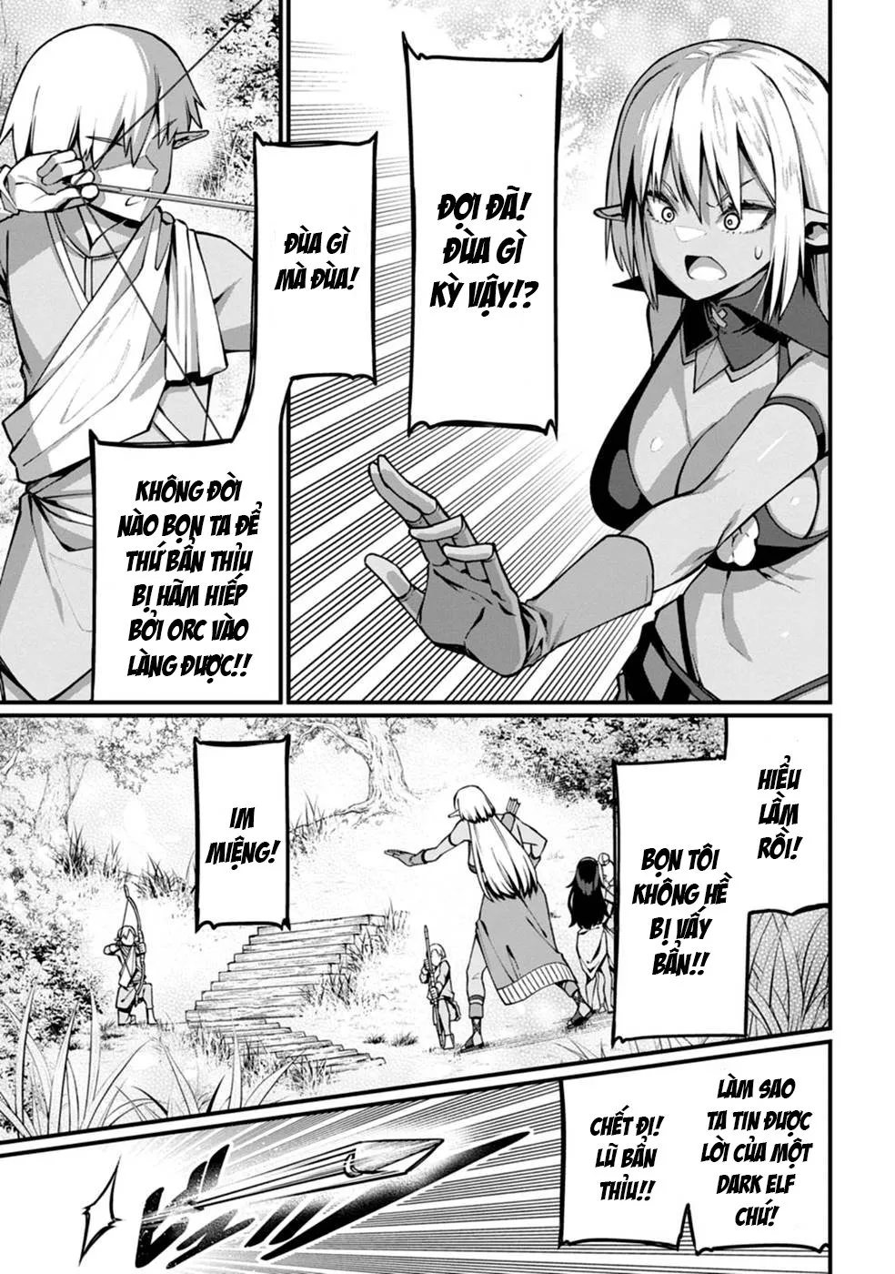 HentaiVN.net - Ảnh 43 - Harem Ou no Isekai Press Manyuuki ～Saikyou Musou no Ojisan wa Arayuru Shuzoku wo Yome ni suru～ - Chương 4