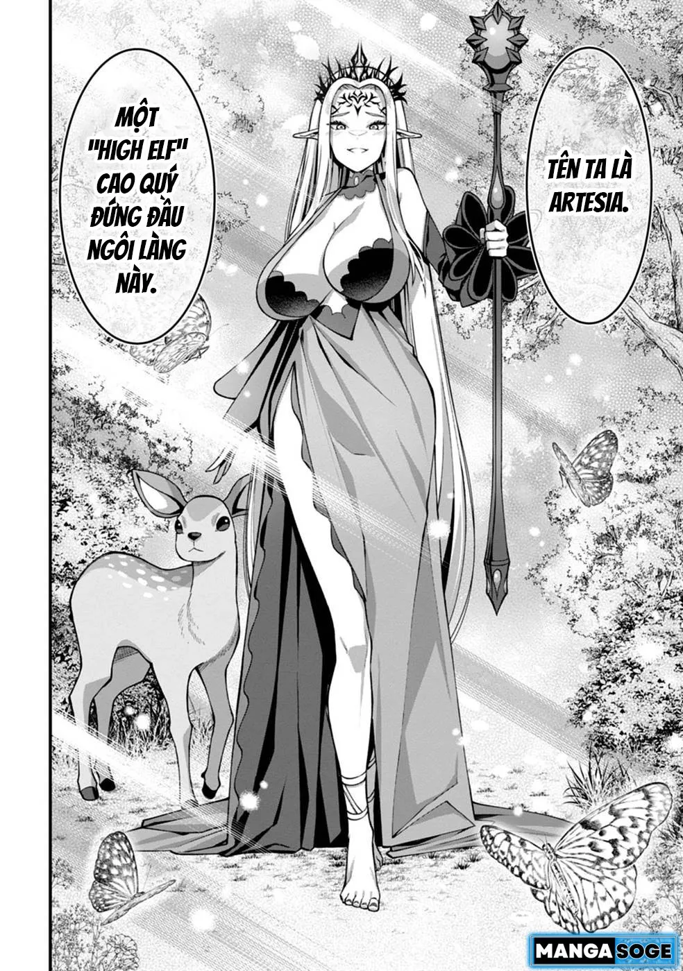 HentaiVN.net - Ảnh 46 - Harem Ou no Isekai Press Manyuuki ～Saikyou Musou no Ojisan wa Arayuru Shuzoku wo Yome ni suru～ - Chương 4