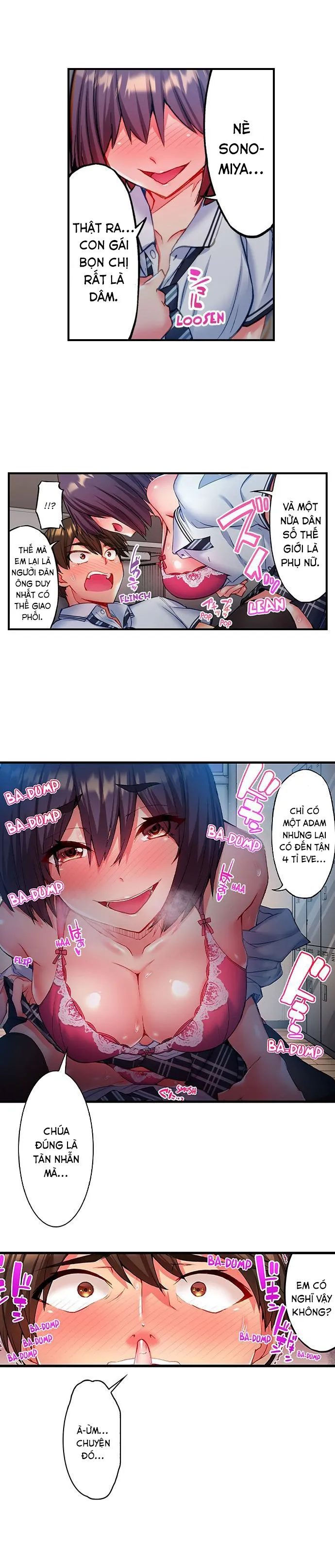 HentaiVN.net - Ảnh 4 - Quằn quại trong sung sướng đi, Adam-kun! - Chap 3: Hết đường chống cự!