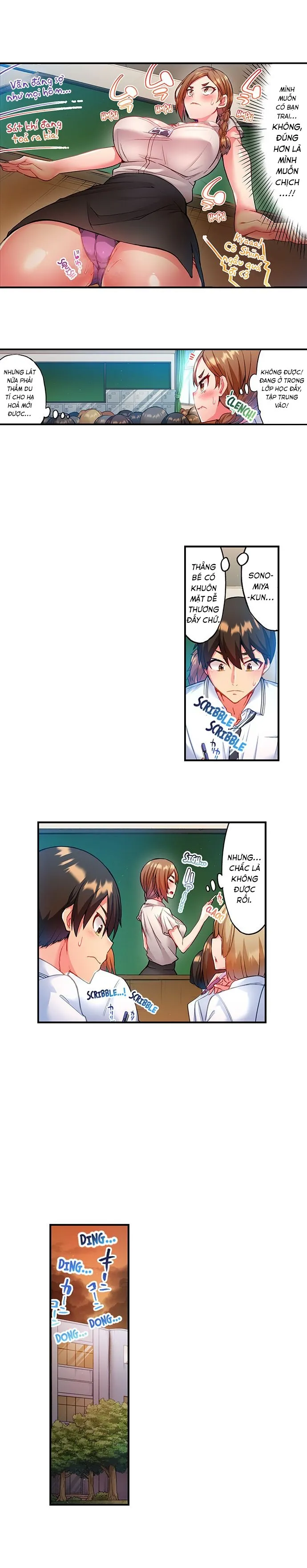 HentaiVN.net - Ảnh 3 - Quằn quại trong sung sướng đi, Adam-kun! - Chap 5: Sensei...?