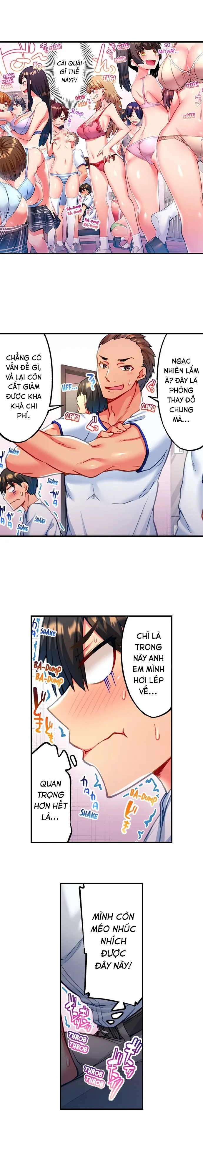 HentaiVN.net - Ảnh 9 - Quằn quại trong sung sướng đi, Adam-kun! - Chap 7: Phòng thay đồ bất ổn