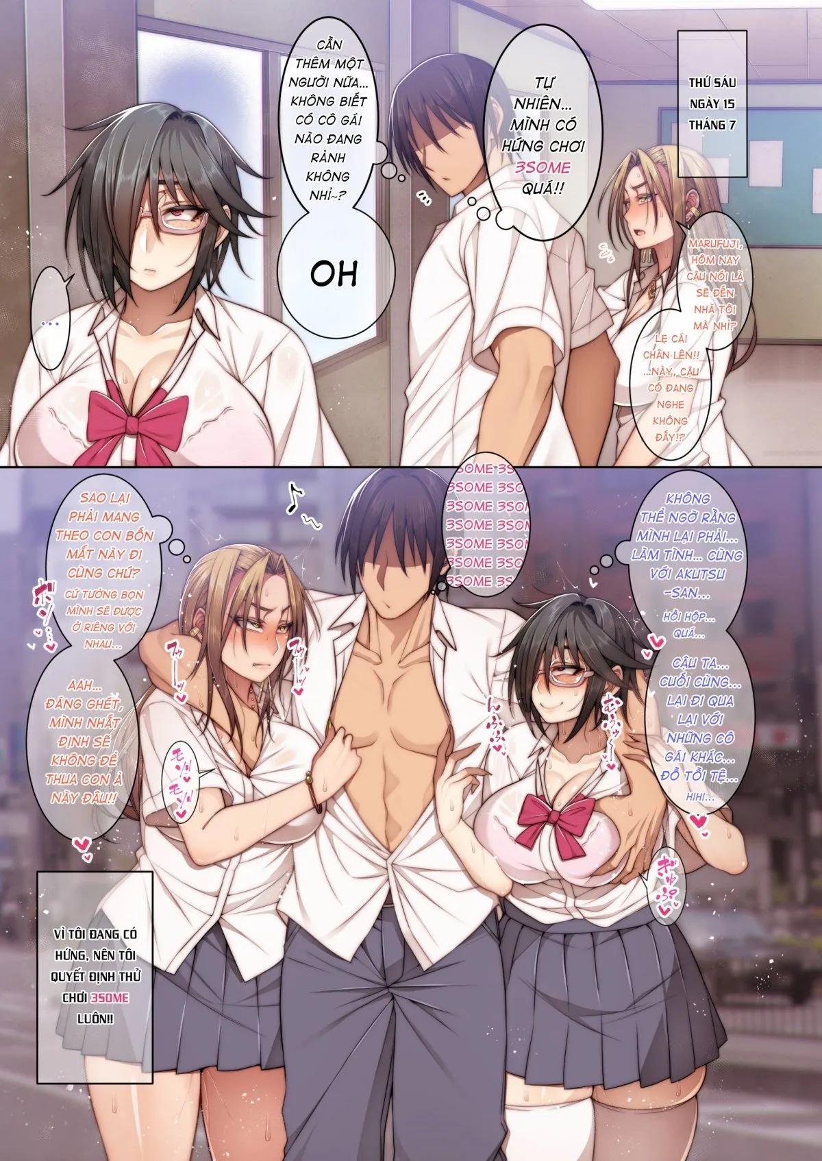 HentaiVN.net - Ảnh 14 - Thánh chịch dạo Marufuji [Tsugou no Ii Mesu-tachi] - Oneshot 1.2 End